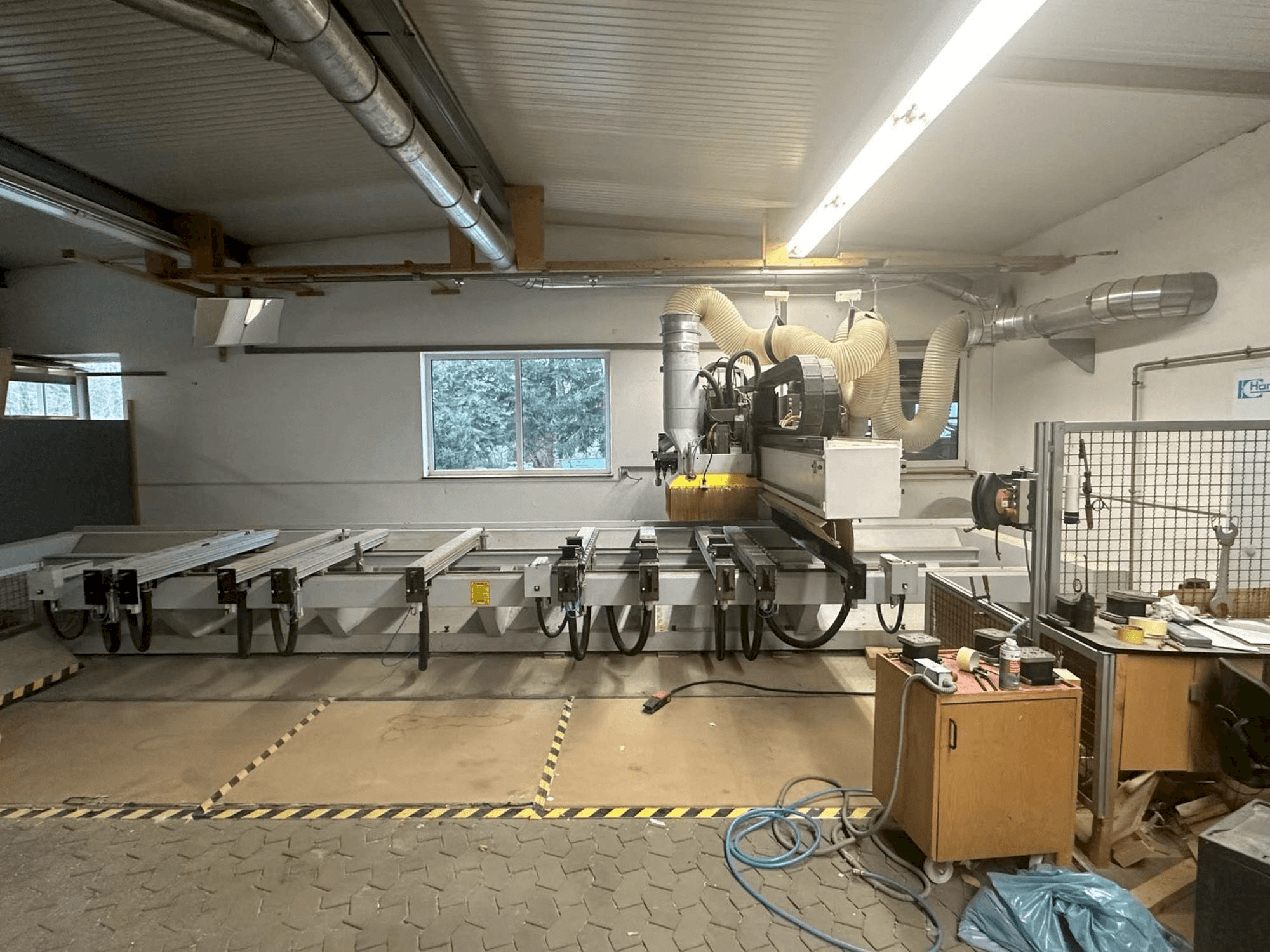 Masina HOMAG BAZ20/50/16/K eestvaade