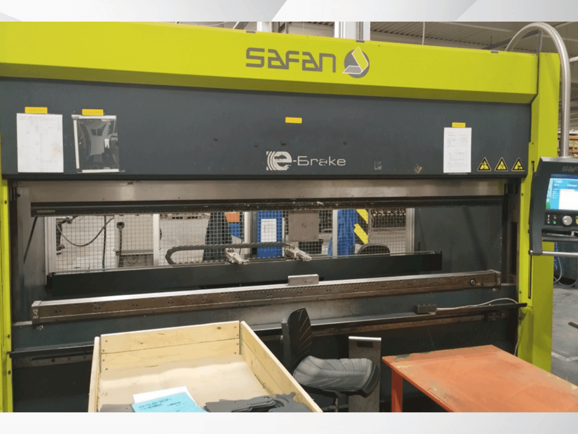 Masina Safan E-BRAKE 100-3100 TS 1 eestvaade