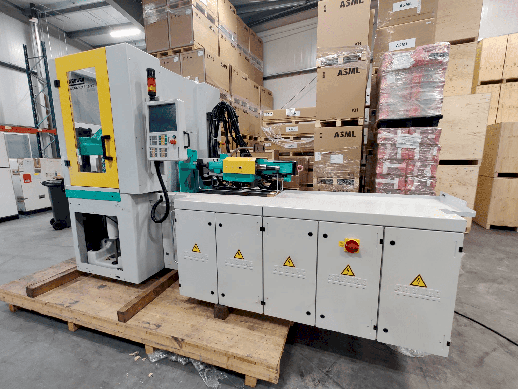 Masina Arburg ALLROUNDER 1200 T 800-70 eestvaade