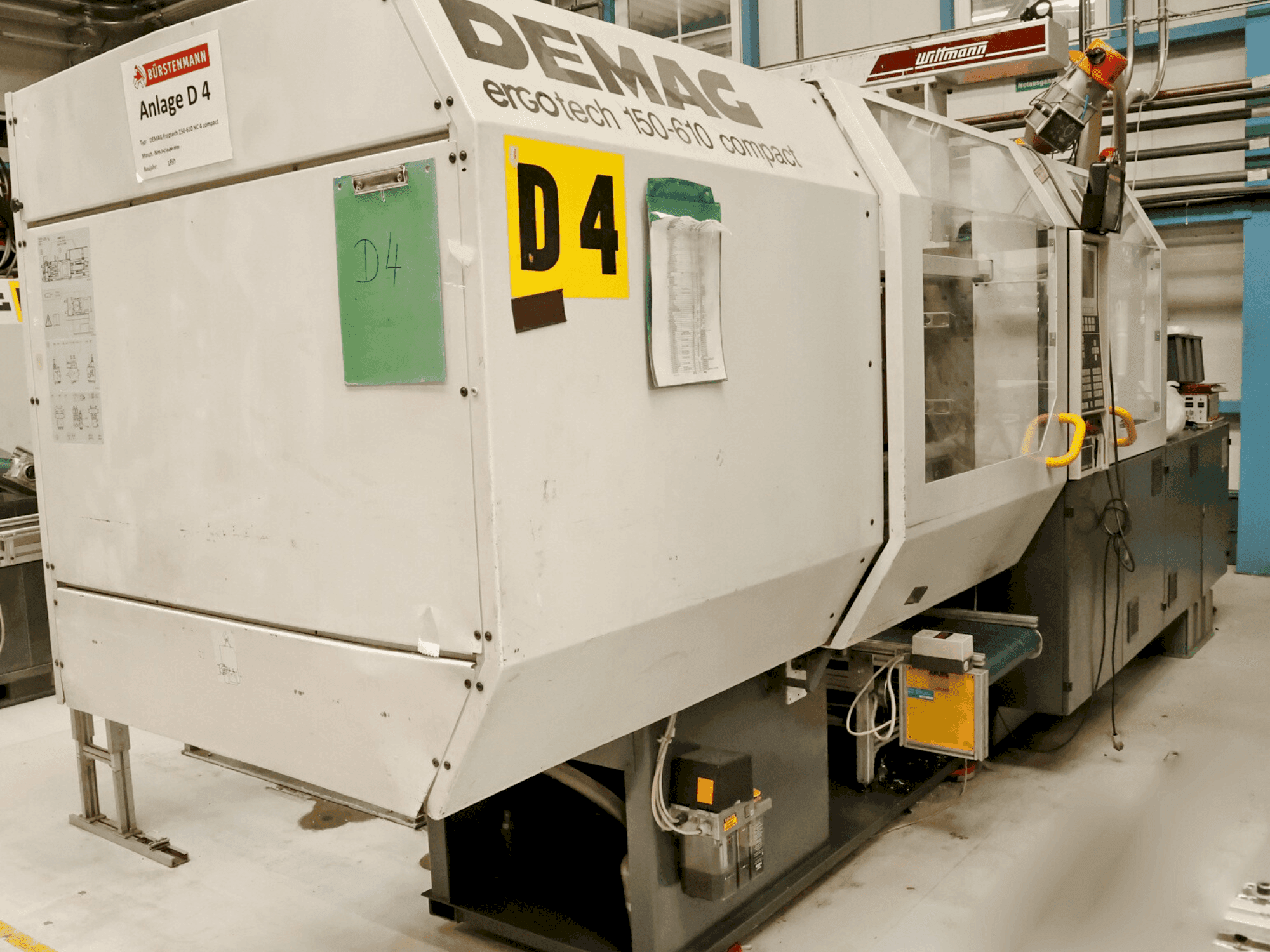 Masina DEMAG Ergotech 150-610 NC 4 eestvaade
