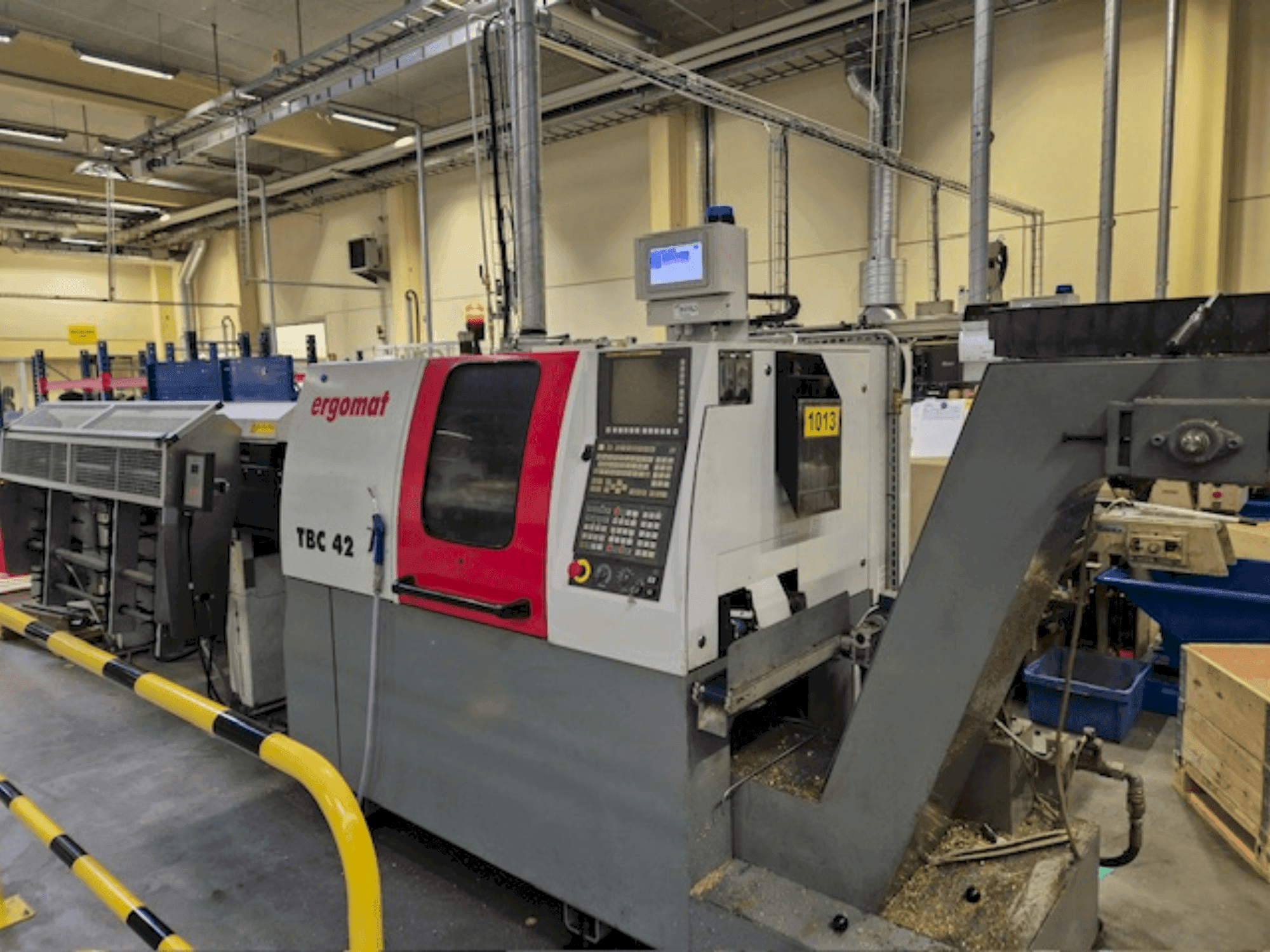 Masina ERGOMAT TBC-42 eestvaade