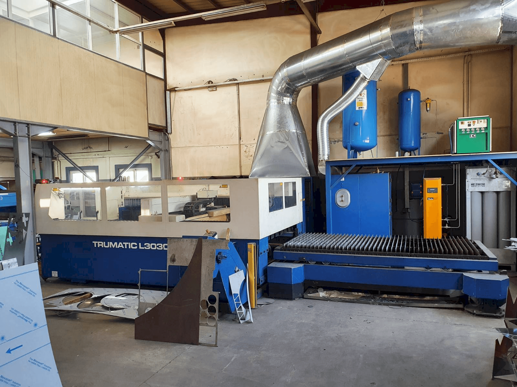 Masina Trumpf Trumatic L3030 eestvaade