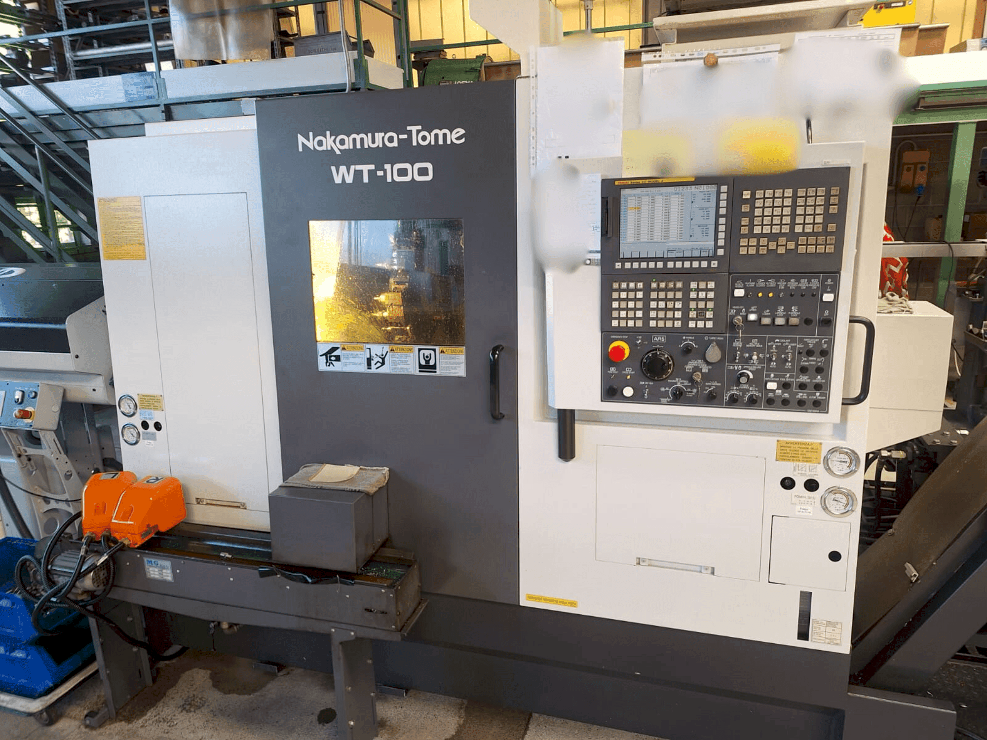 Masina NAKAMURA-TOME WT-100 eestvaade
