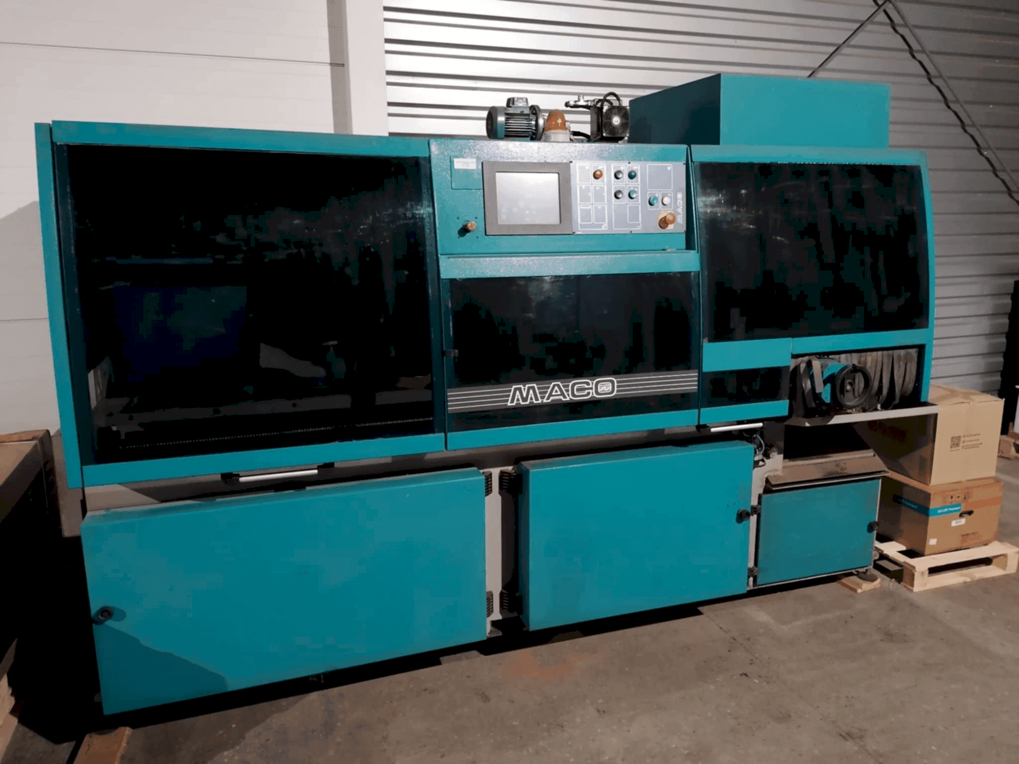 Masina MACO VK370 AR ALU eestvaade