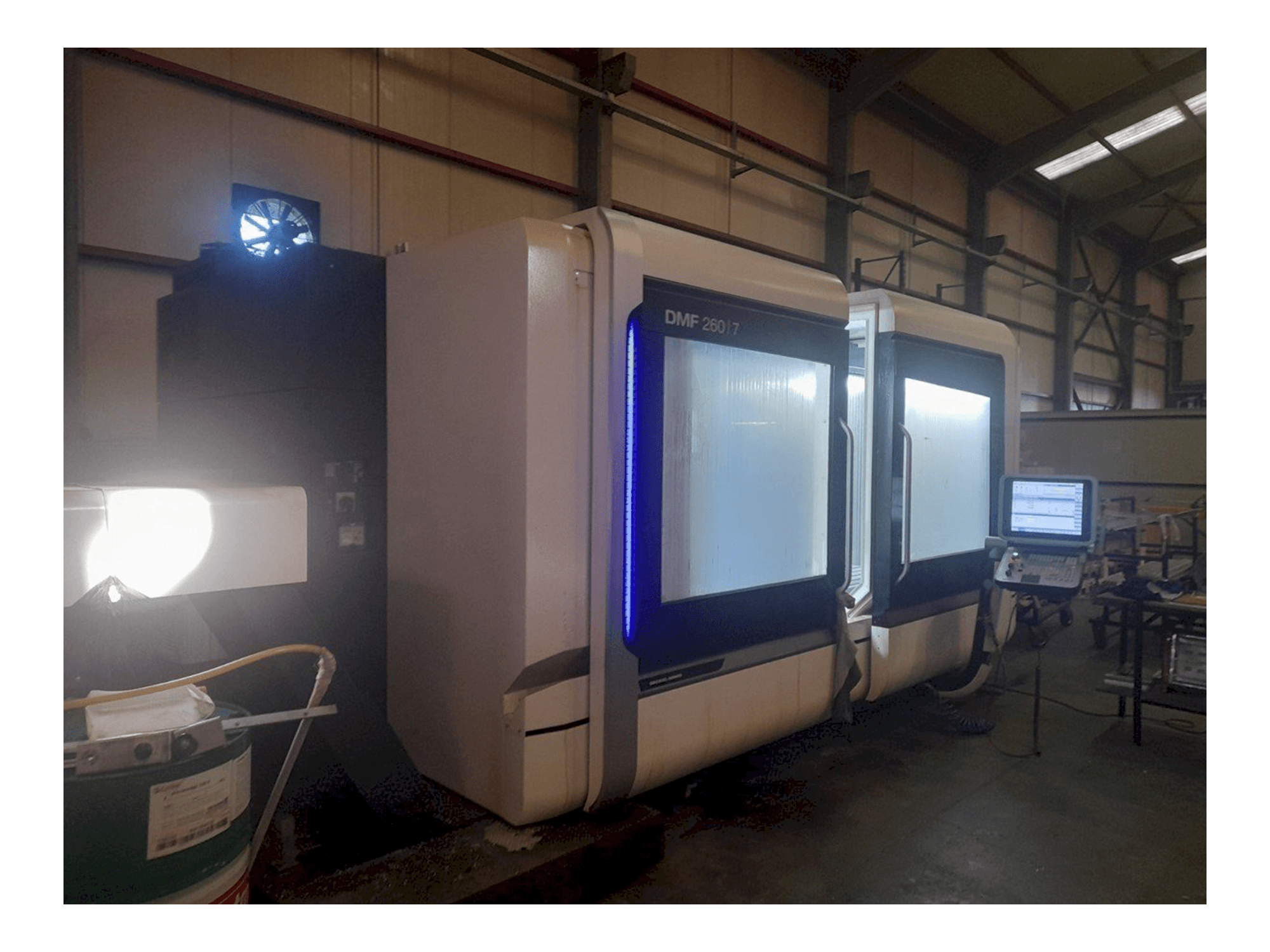 Masina DMG MORI DMF 260-7 eestvaade