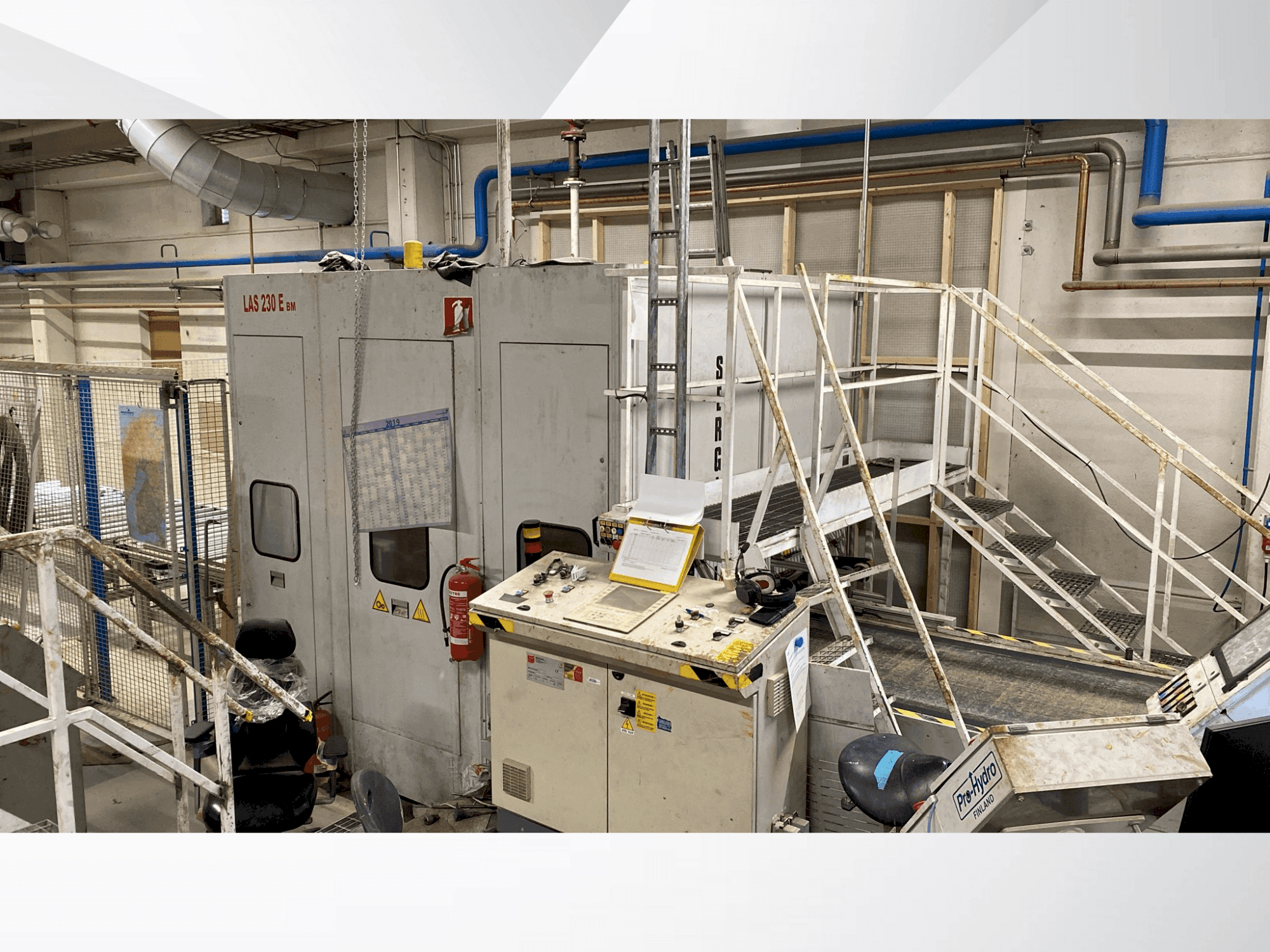 Masina SERGIANI LAS 230BM eestvaade