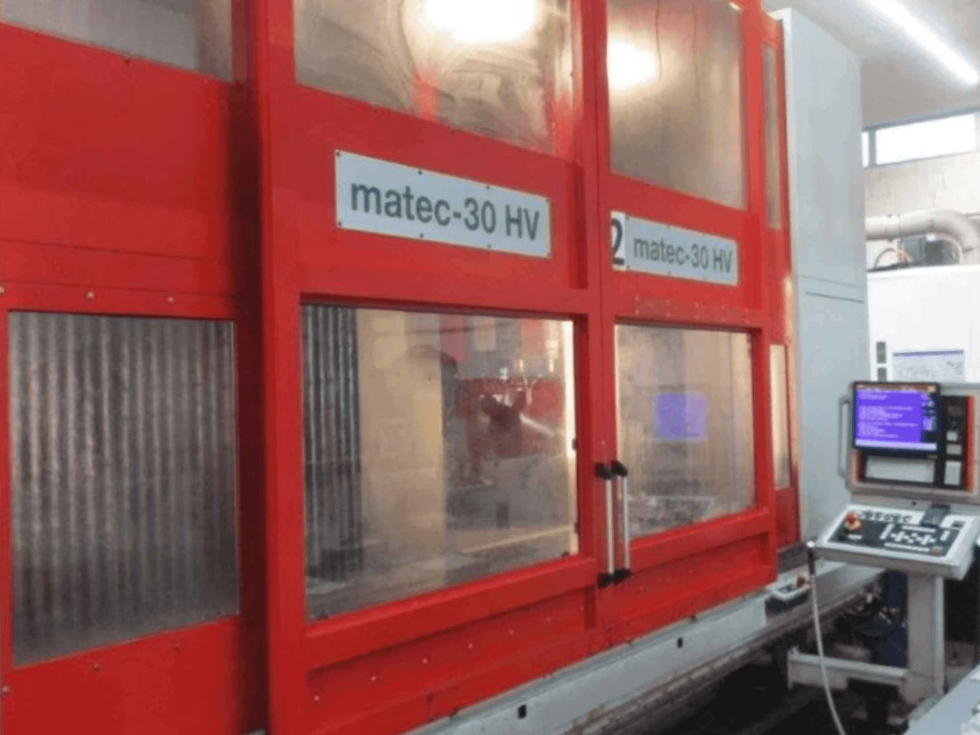 Masina Matec 30 HV CNC eestvaade
