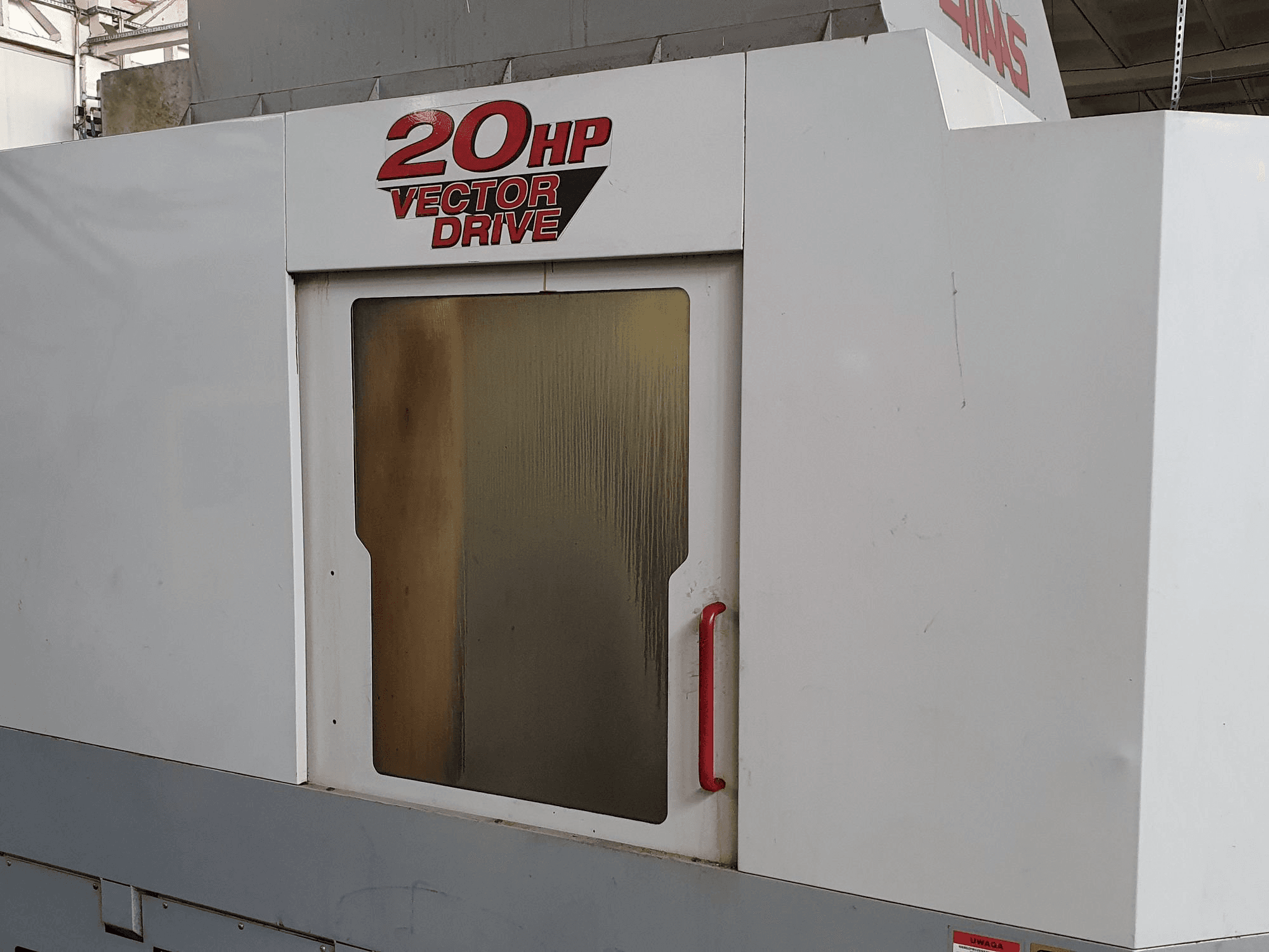 Masina HAAS HS-1RP HE eestvaade