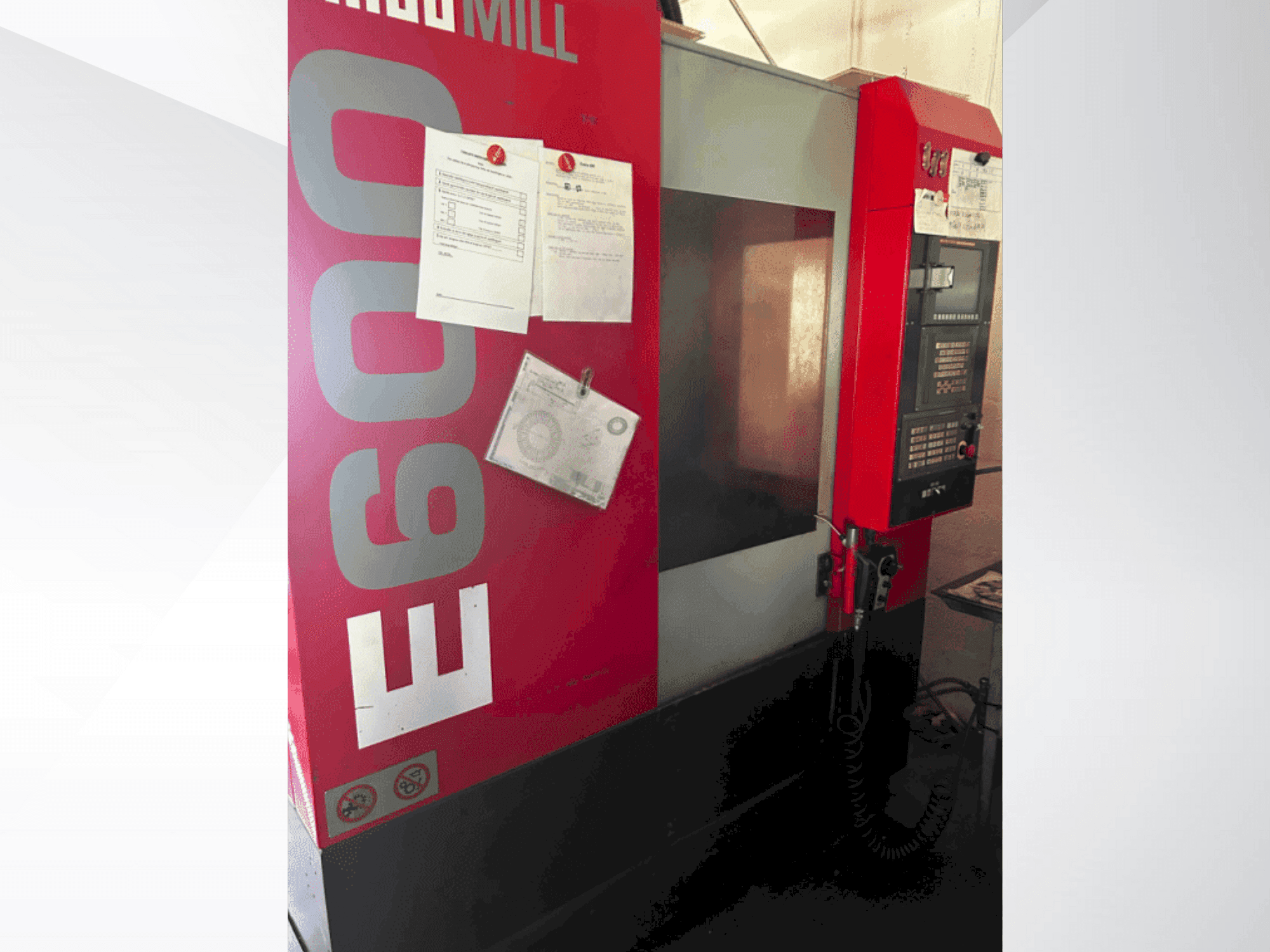 Masina EMCO E600 eestvaade