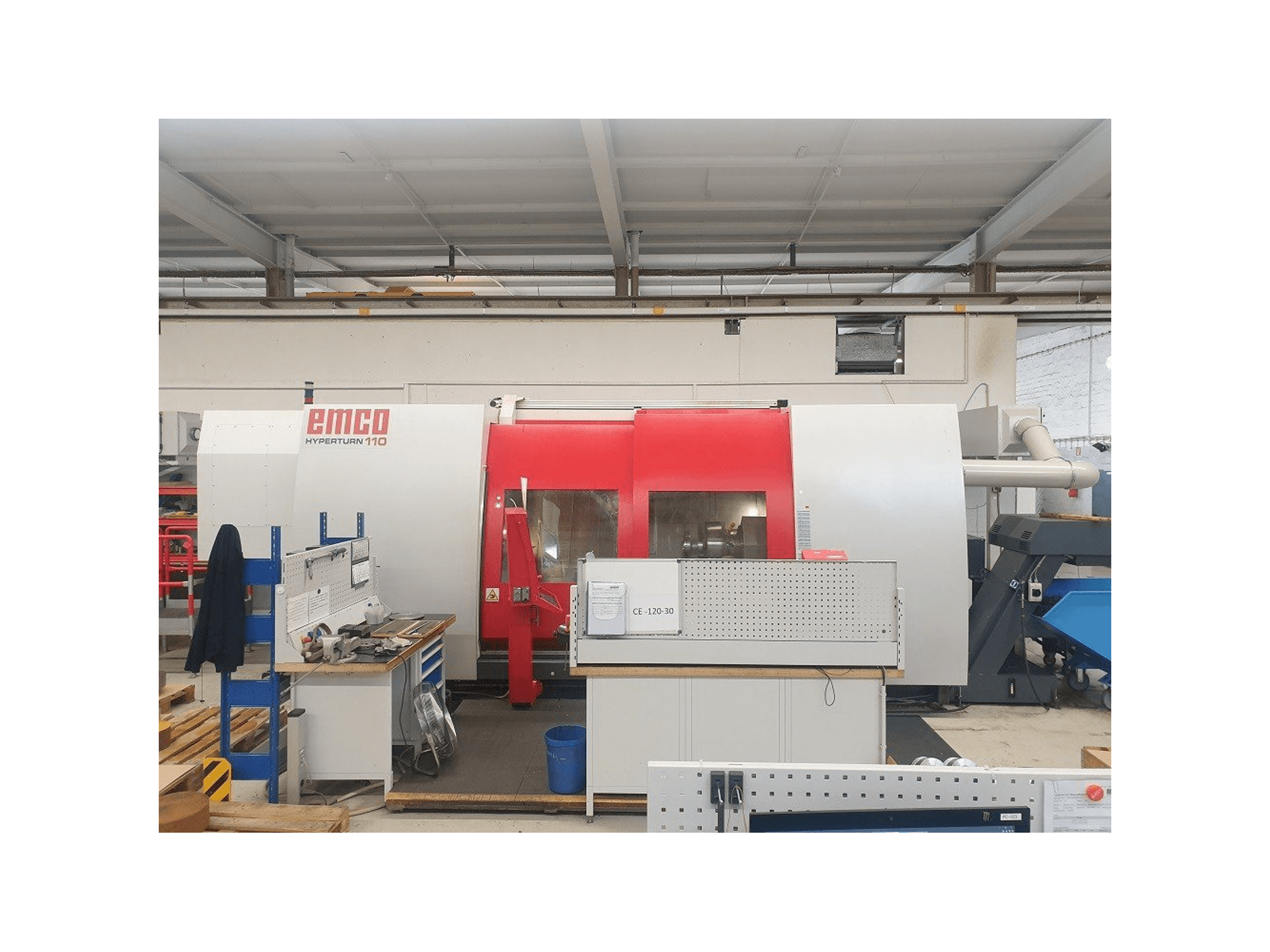 Masina EMCO Hyperturn 110 eestvaade