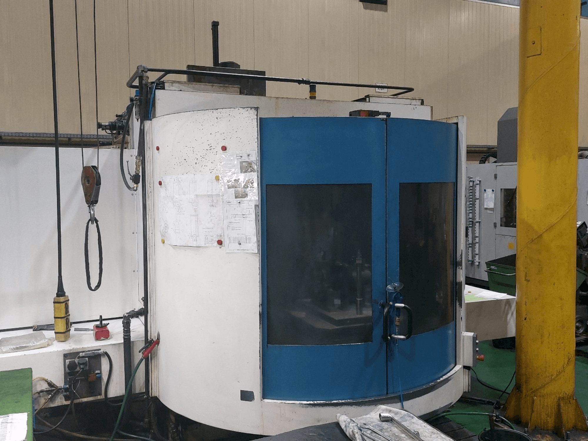 Masina Heckert CWK630 eestvaade