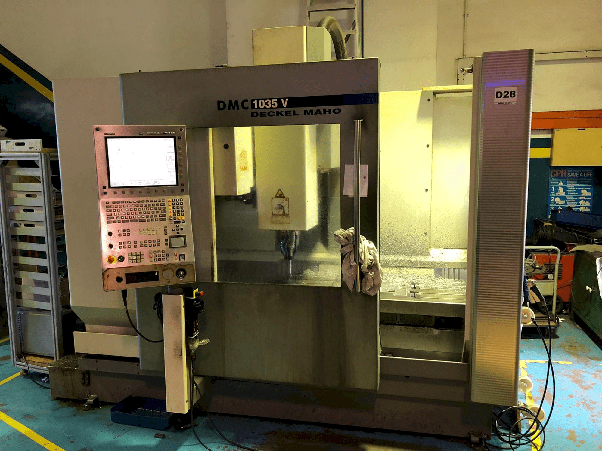 Masina DMG DMC 1035V eestvaade