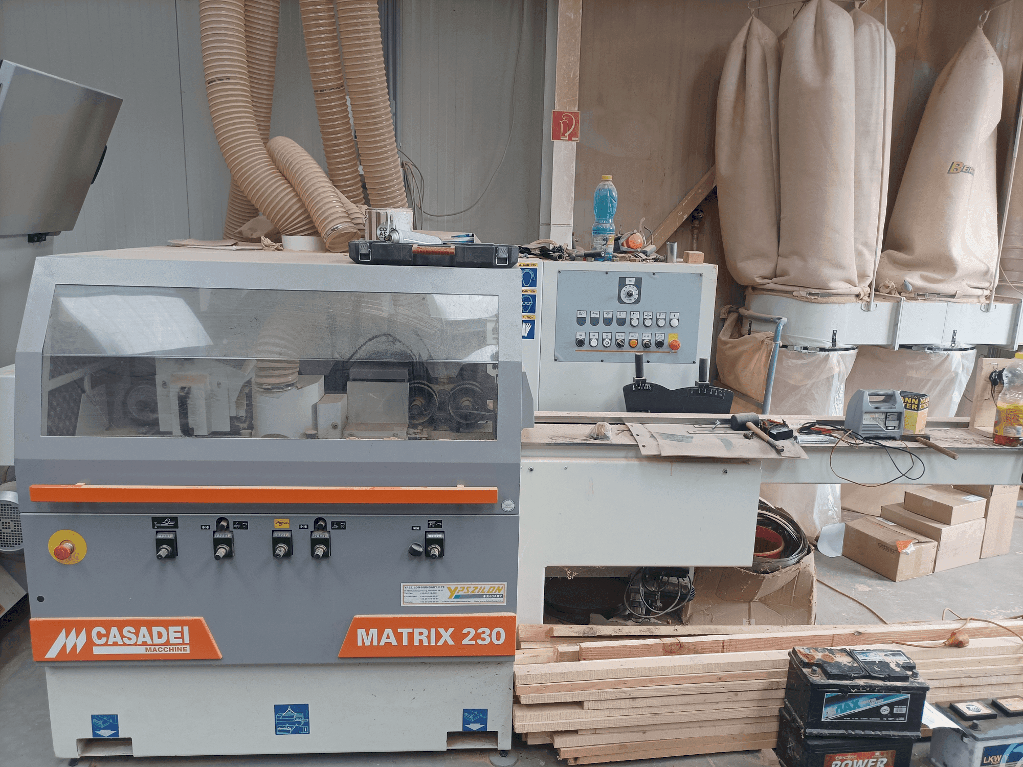 Masina CASADEI MATRIX 230 (2018) eestvaade