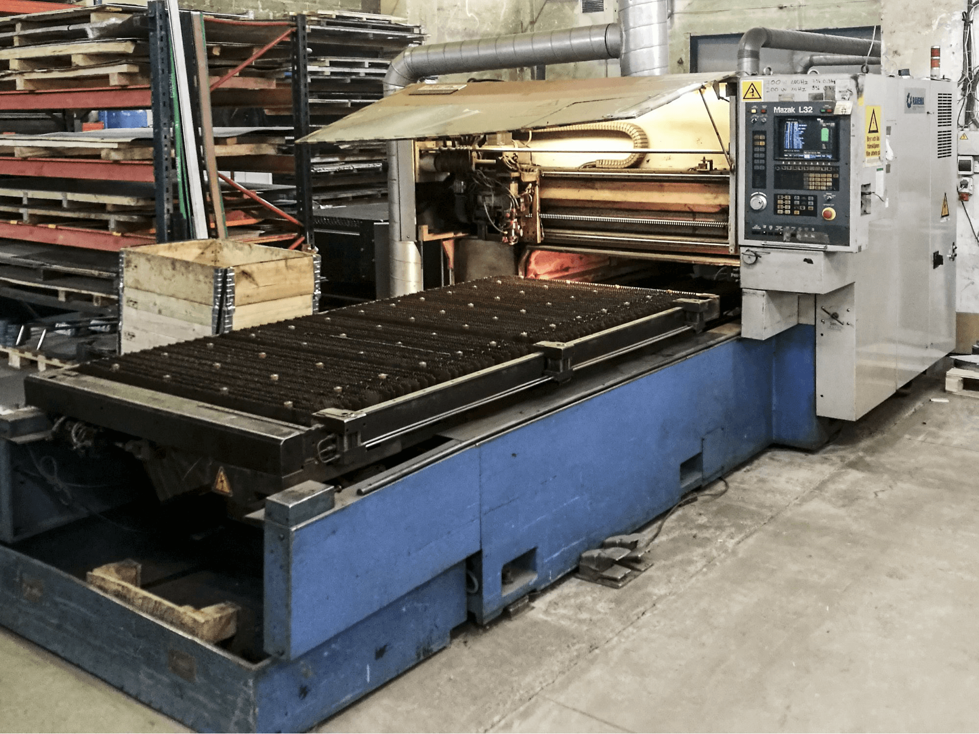 Masinavaade Mazak LASER-PATH NEW SUPER TURBO X48 vasakult