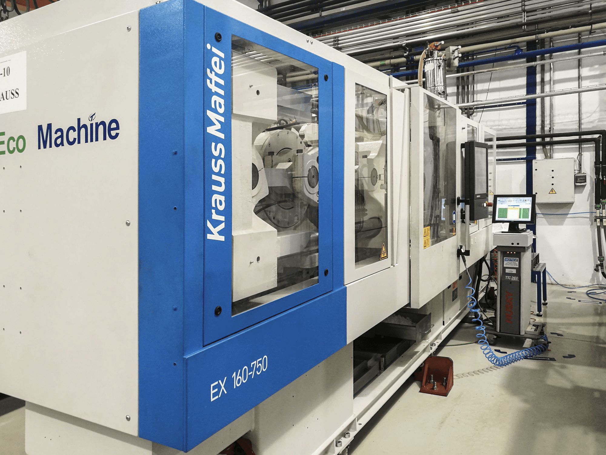 Masinavaade Krauss Maffei 160-750 EX vasakult