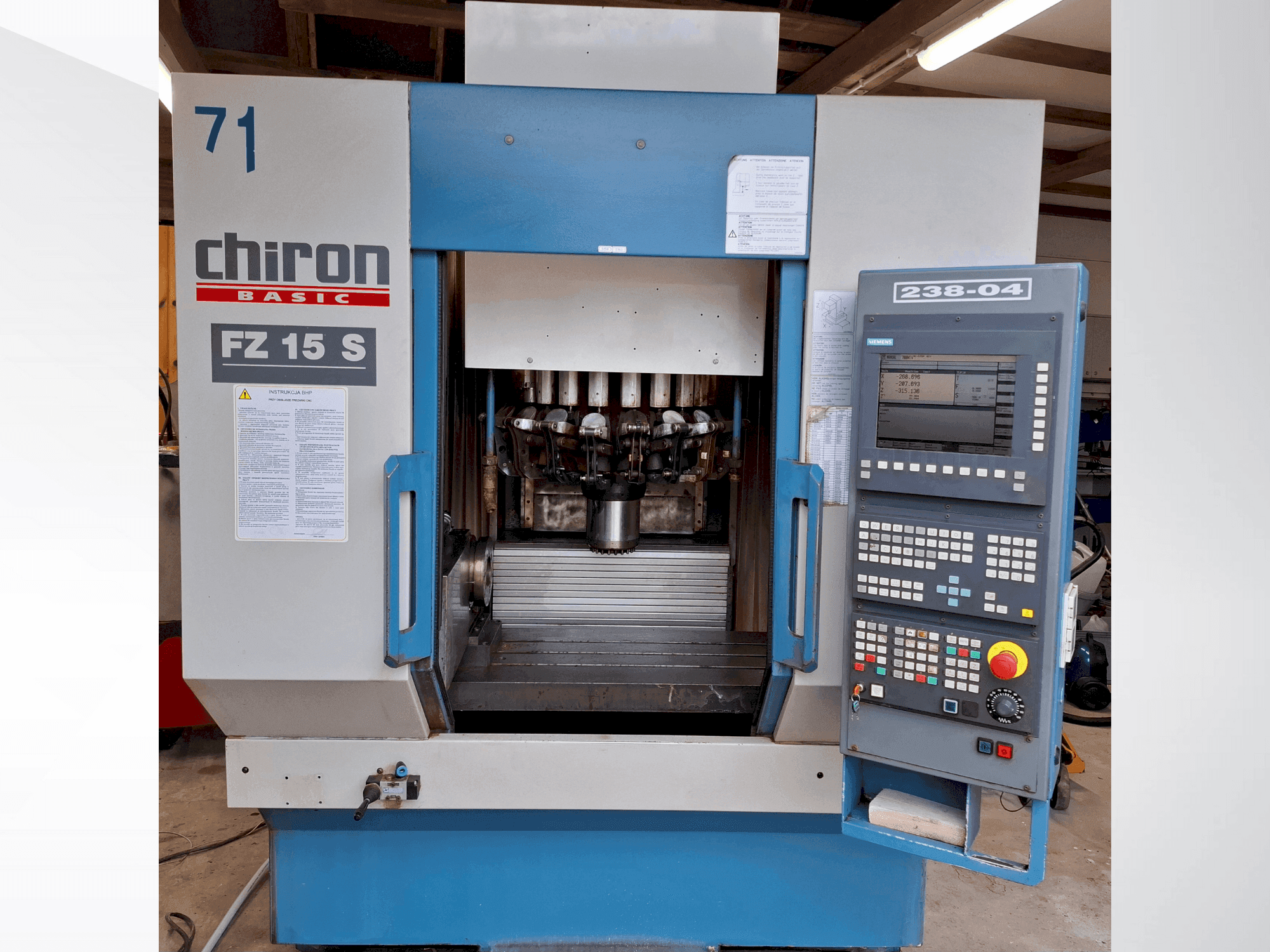 Masina CHIRON FZ 15 S eestvaade