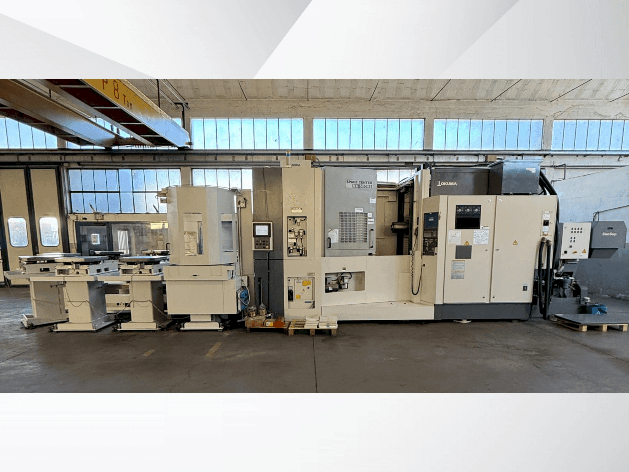 Masina Okuma SPACE CENTER MA-600HB eestvaade