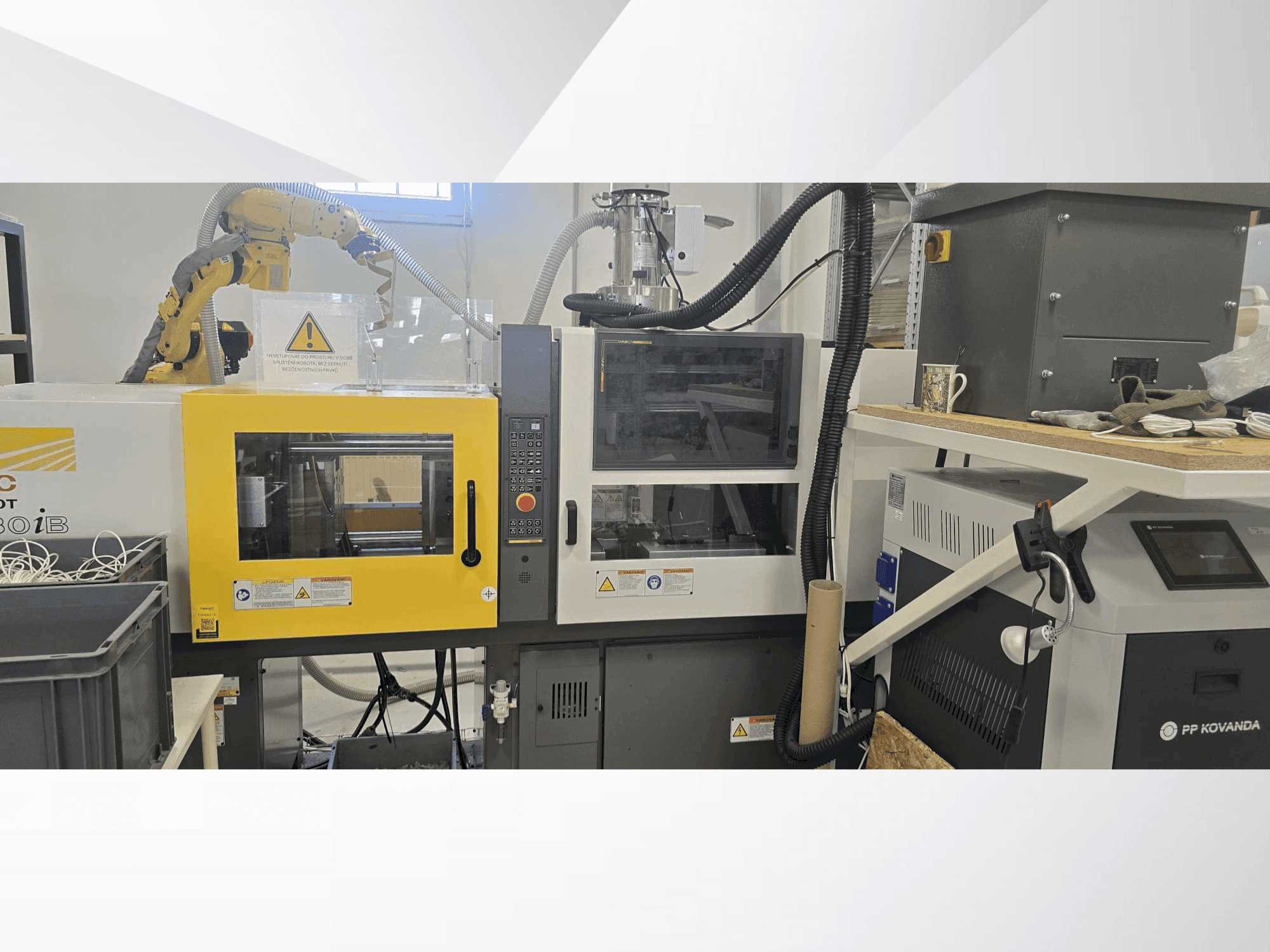 Masina FANUC Roboshot alpha-i30B eestvaade