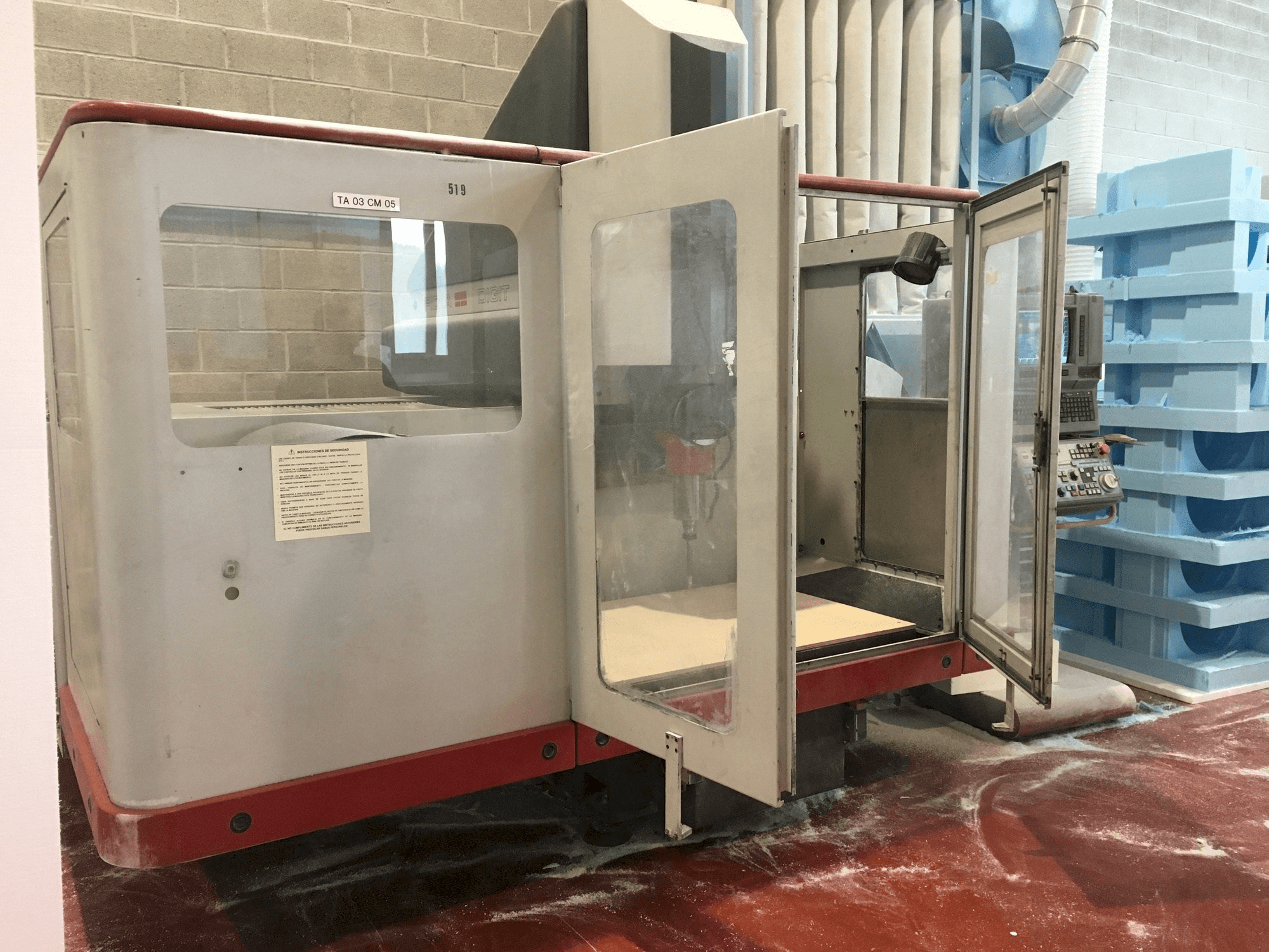 Masina Fidia Digit 165 eestvaade