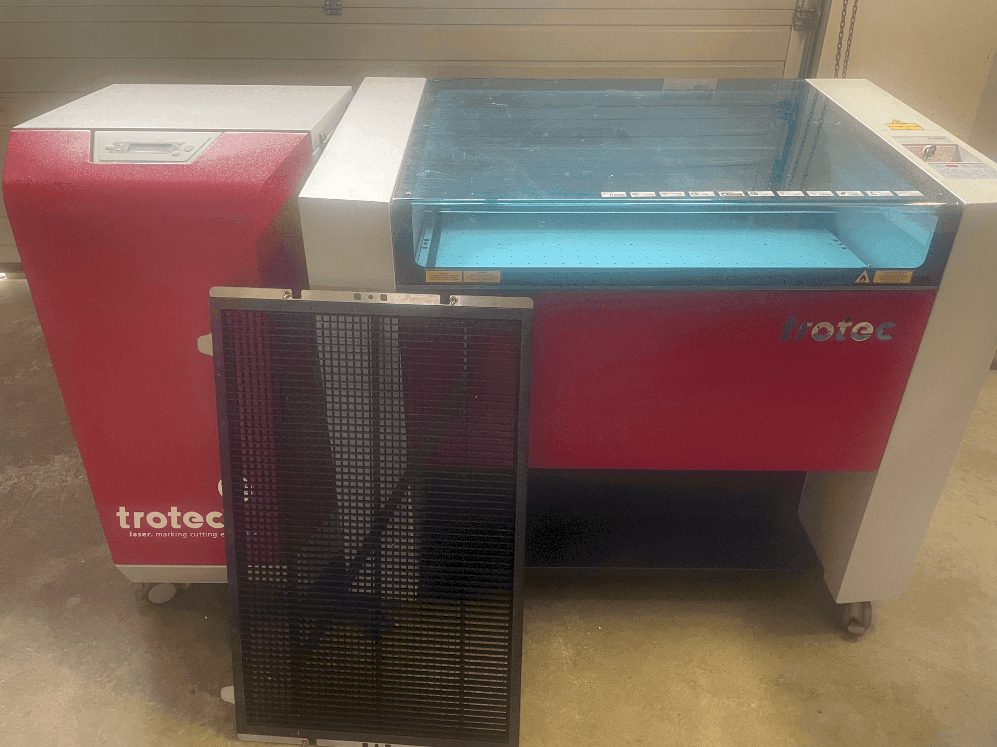 Masina Trotec Laser Speedy 360 eestvaade