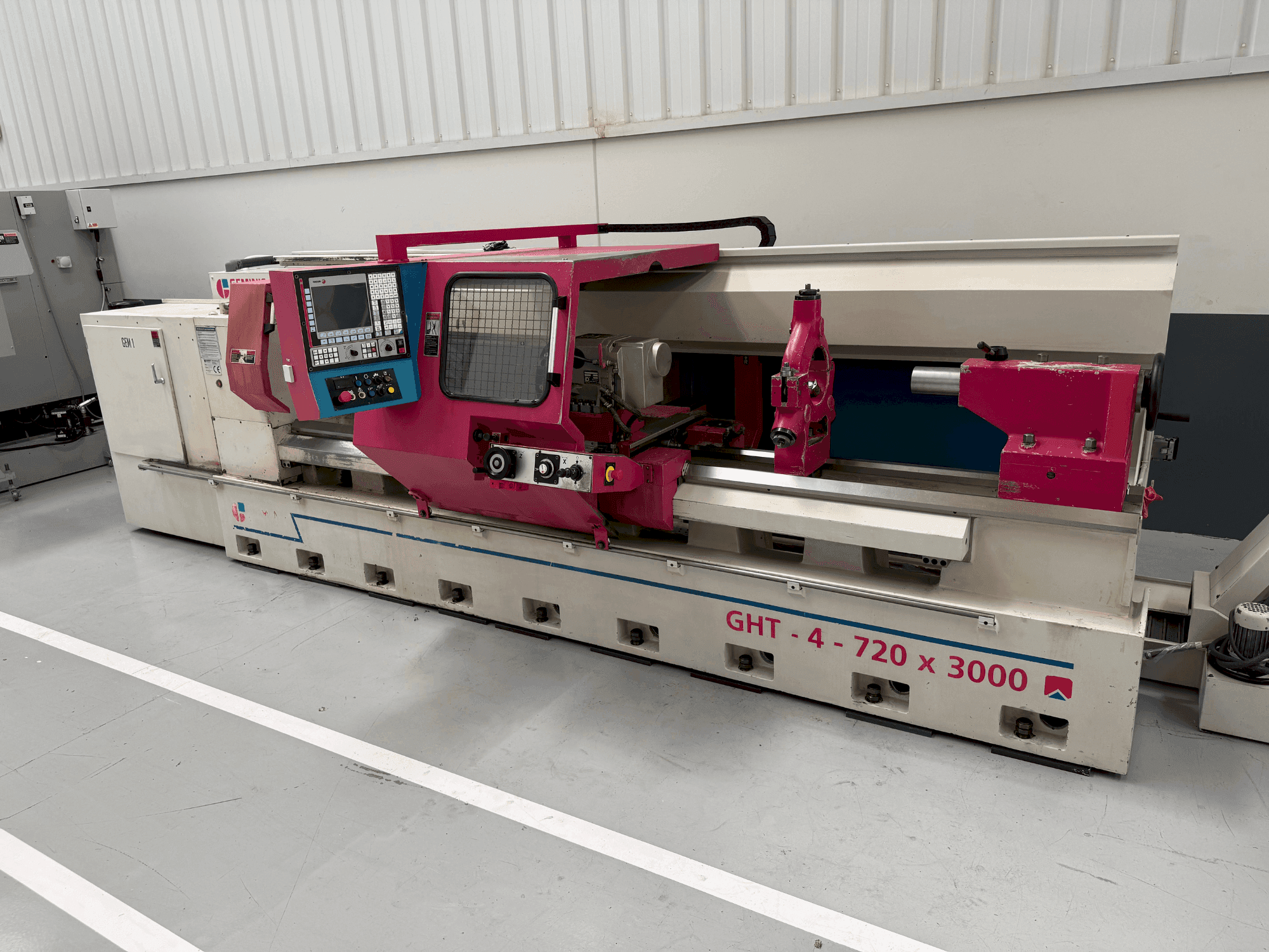 Masina Geminis GHT-4 720 x 3000 eestvaade