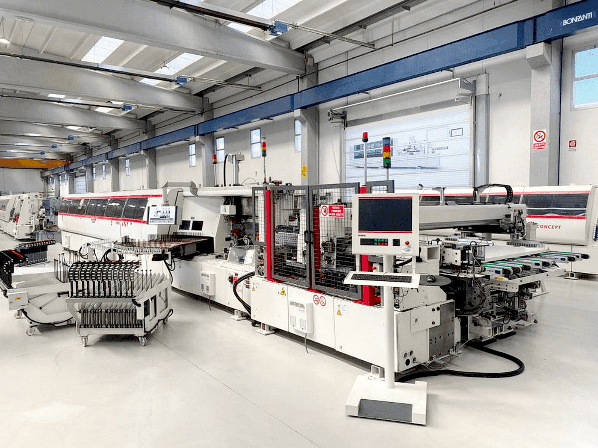 Masina IMA NOVIMAT LASER System/I/R75/1110/R3 eestvaade