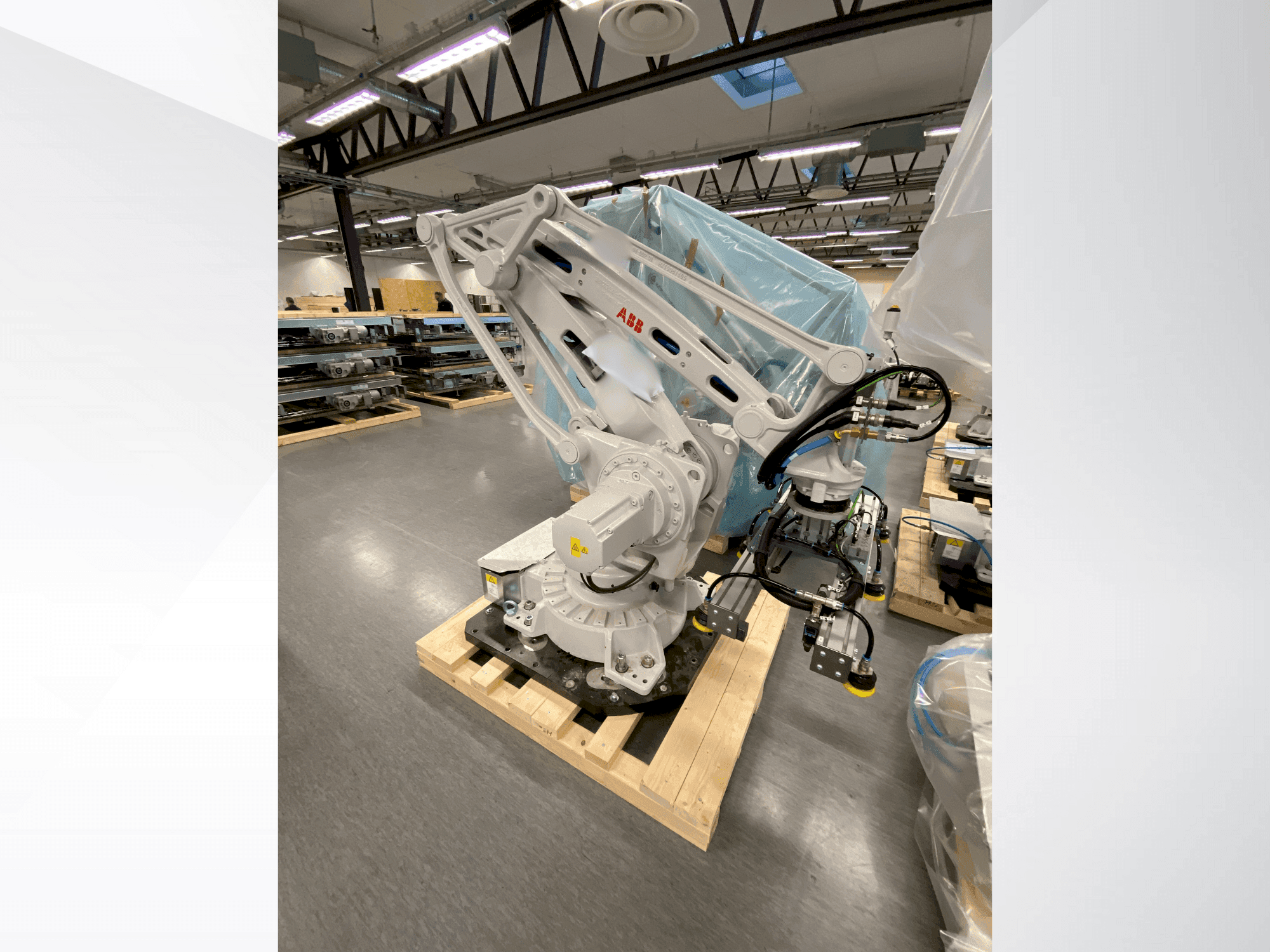 Masina ABB IRB 460-110/2.4 eestvaade