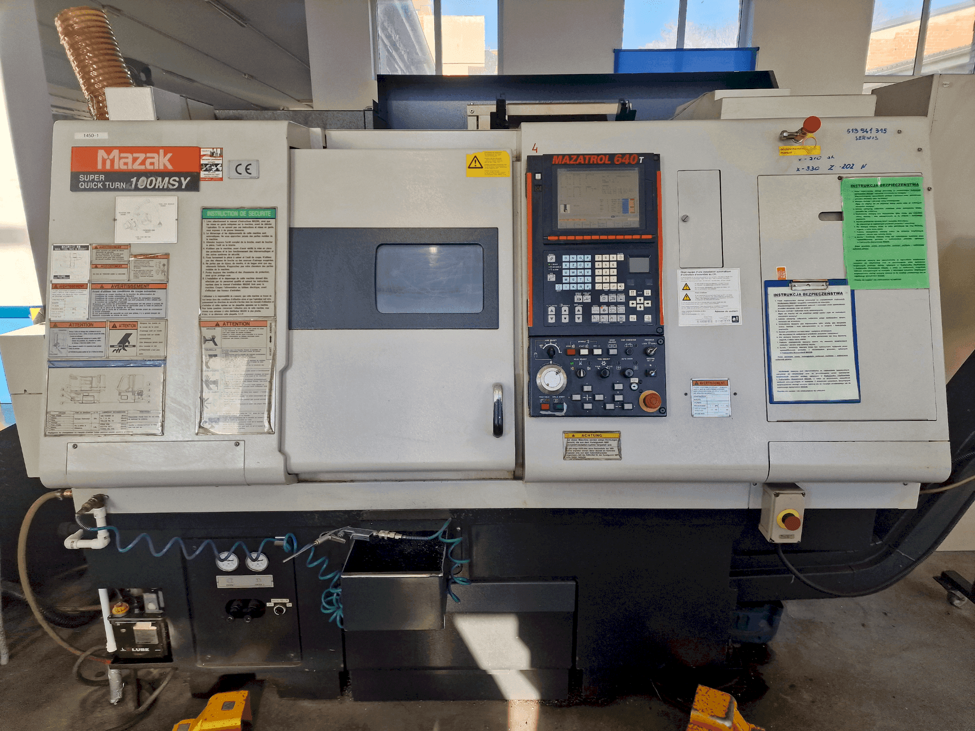 Masina Mazak SQT-100MSY eestvaade