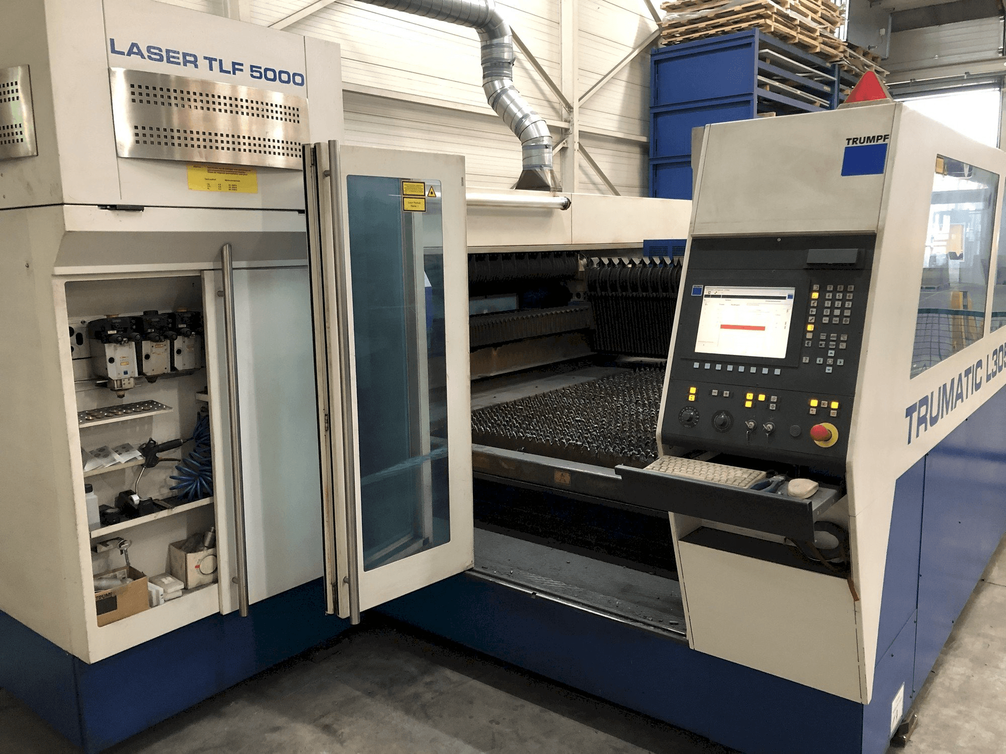 Masina Trumpf Trumatic L3050 eestvaade