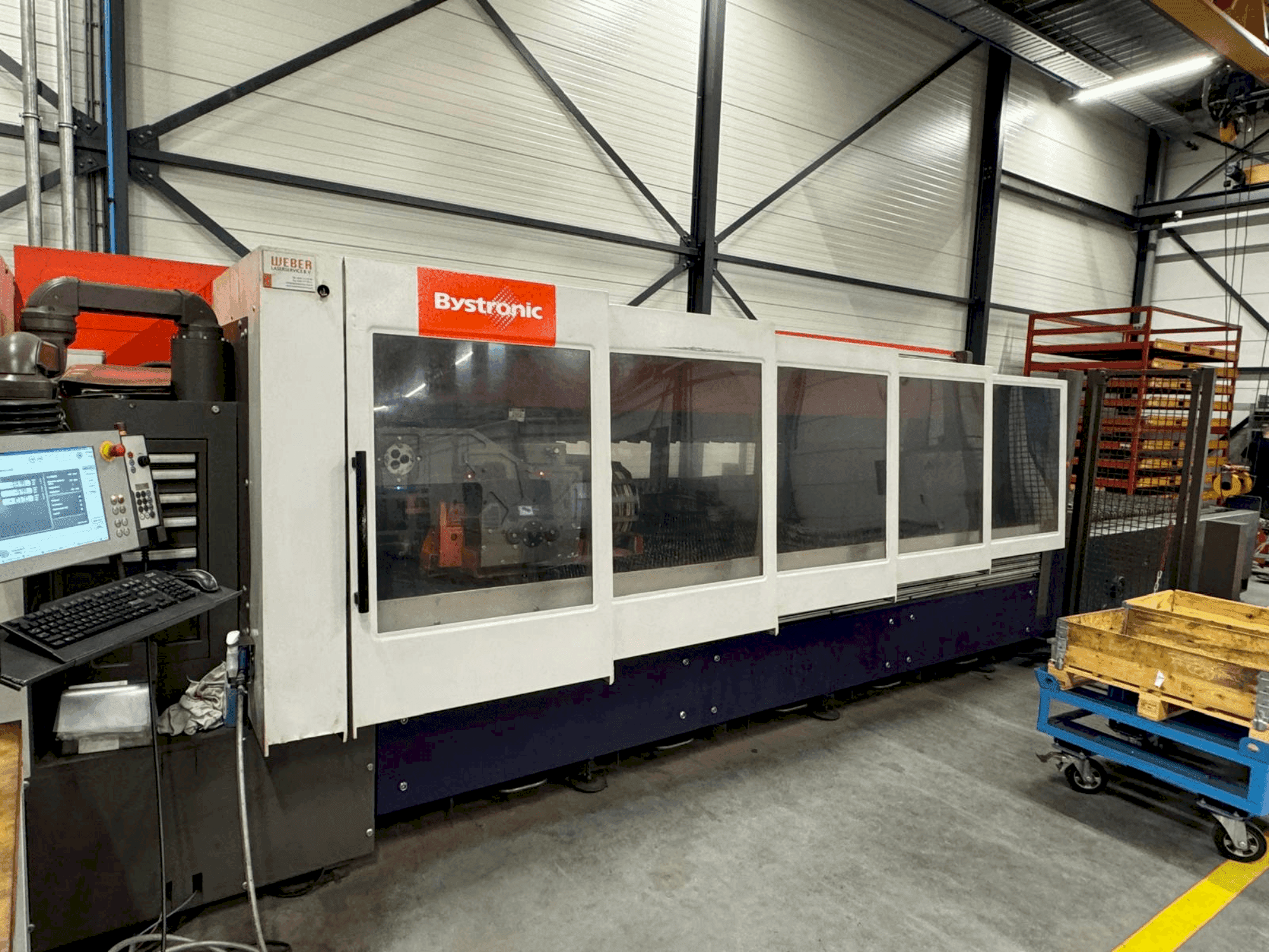 Masina Bystronic BySpeed 3015 eestvaade