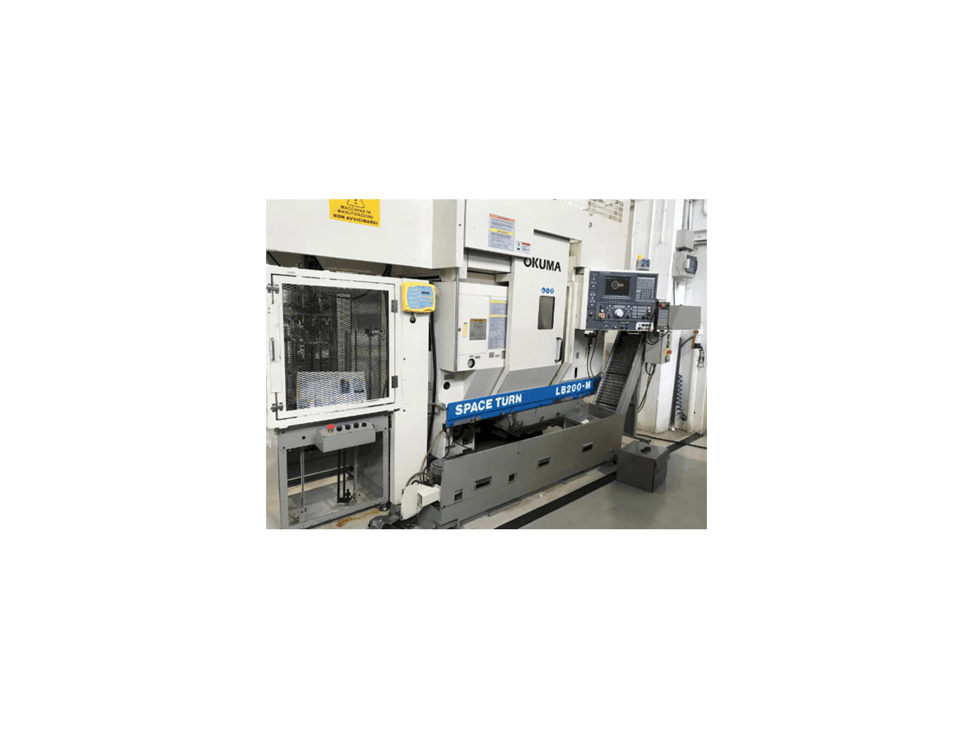 Masina Okuma LB 200 M eestvaade