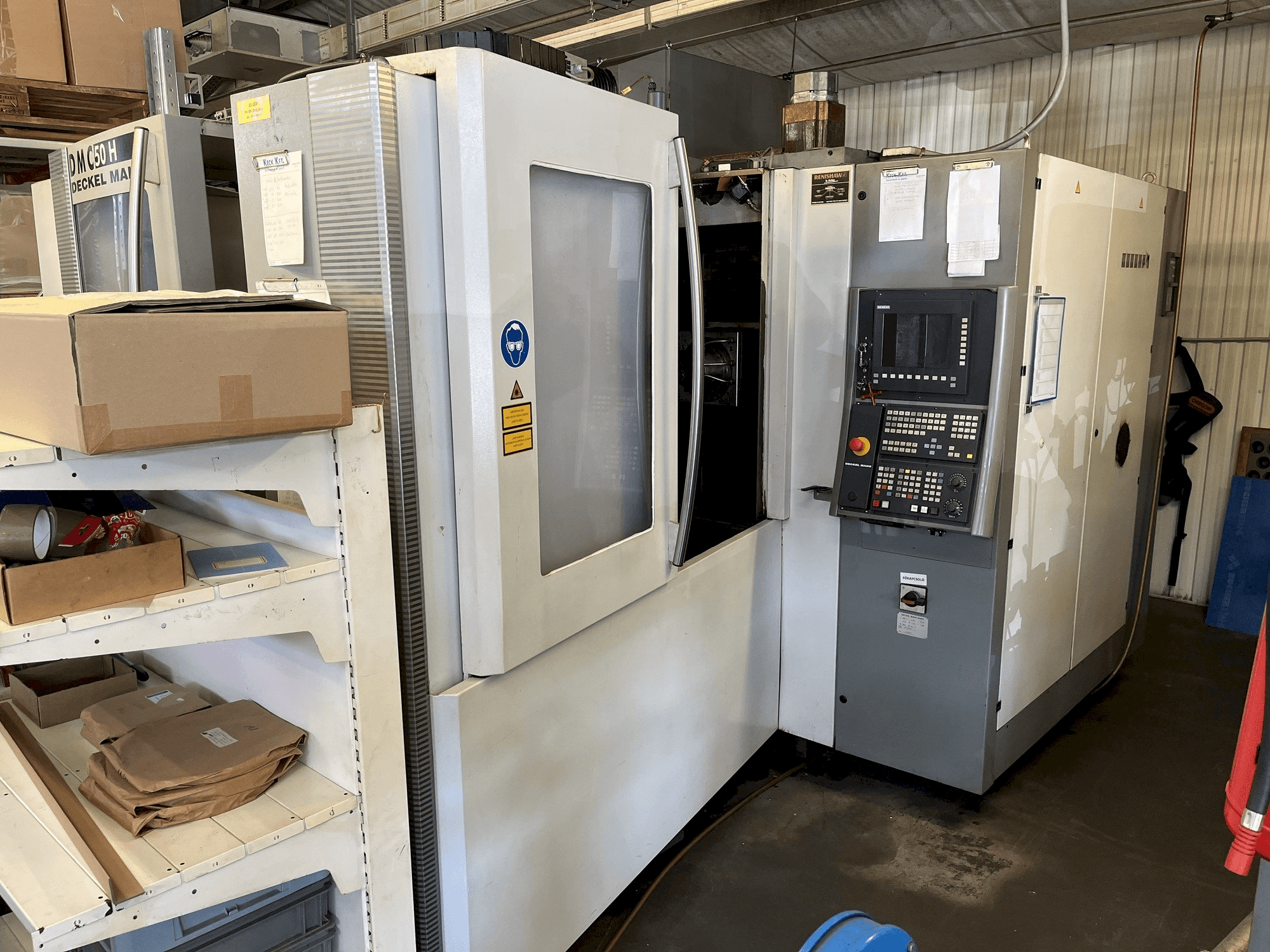 Masina DMG MORI DMC 50H eestvaade