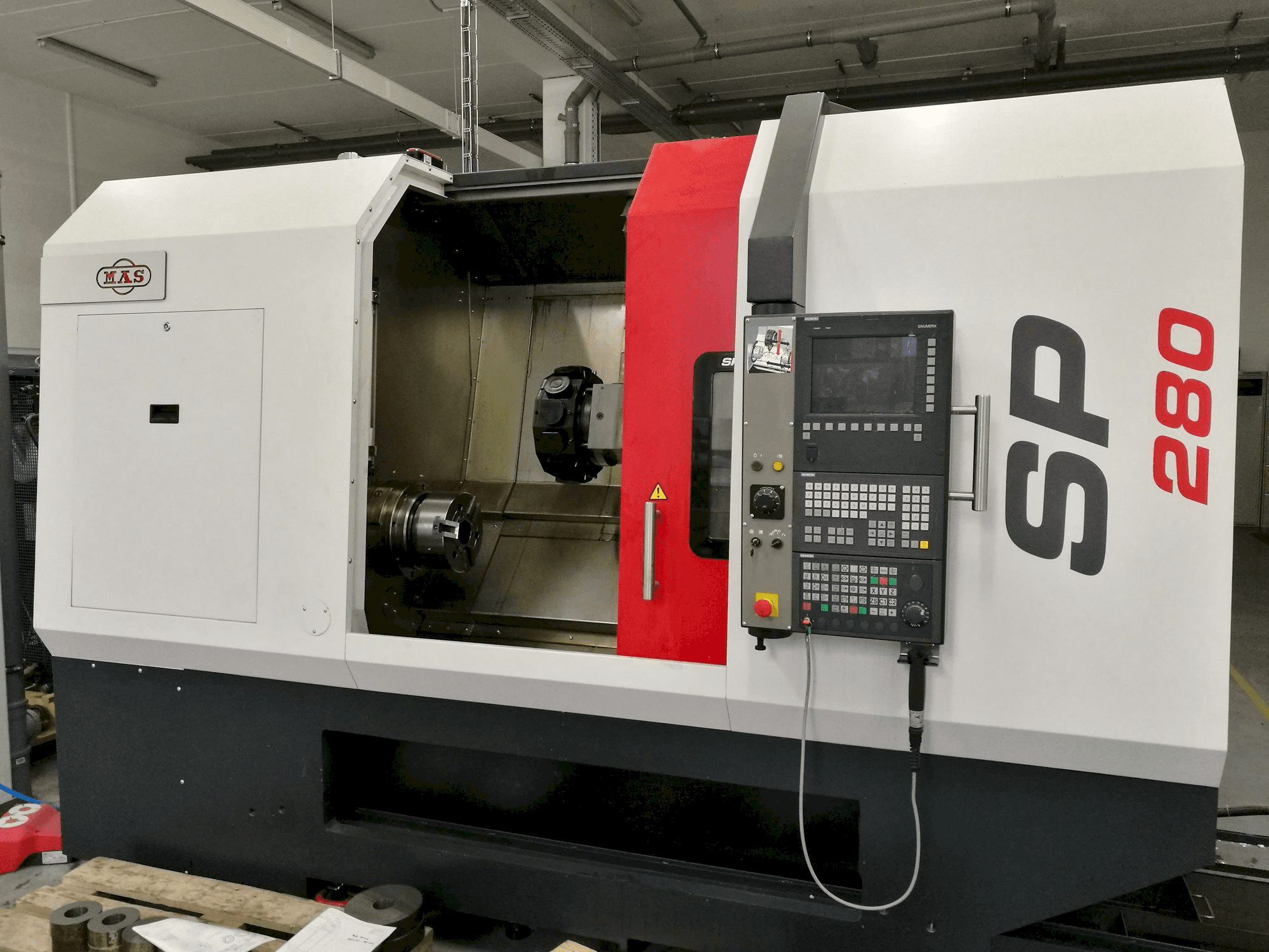 Masina KOVOSVIT MAS SP 280 SY eestvaade