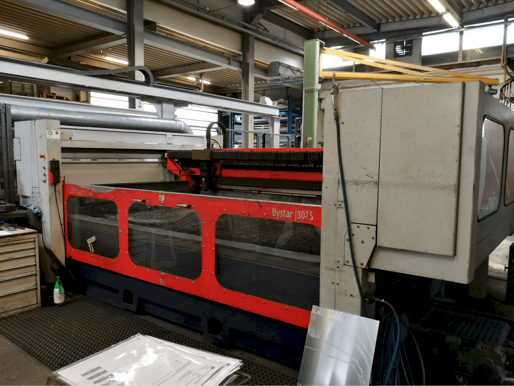 Masinavaade Bystronic Bystar 3015 paremalt