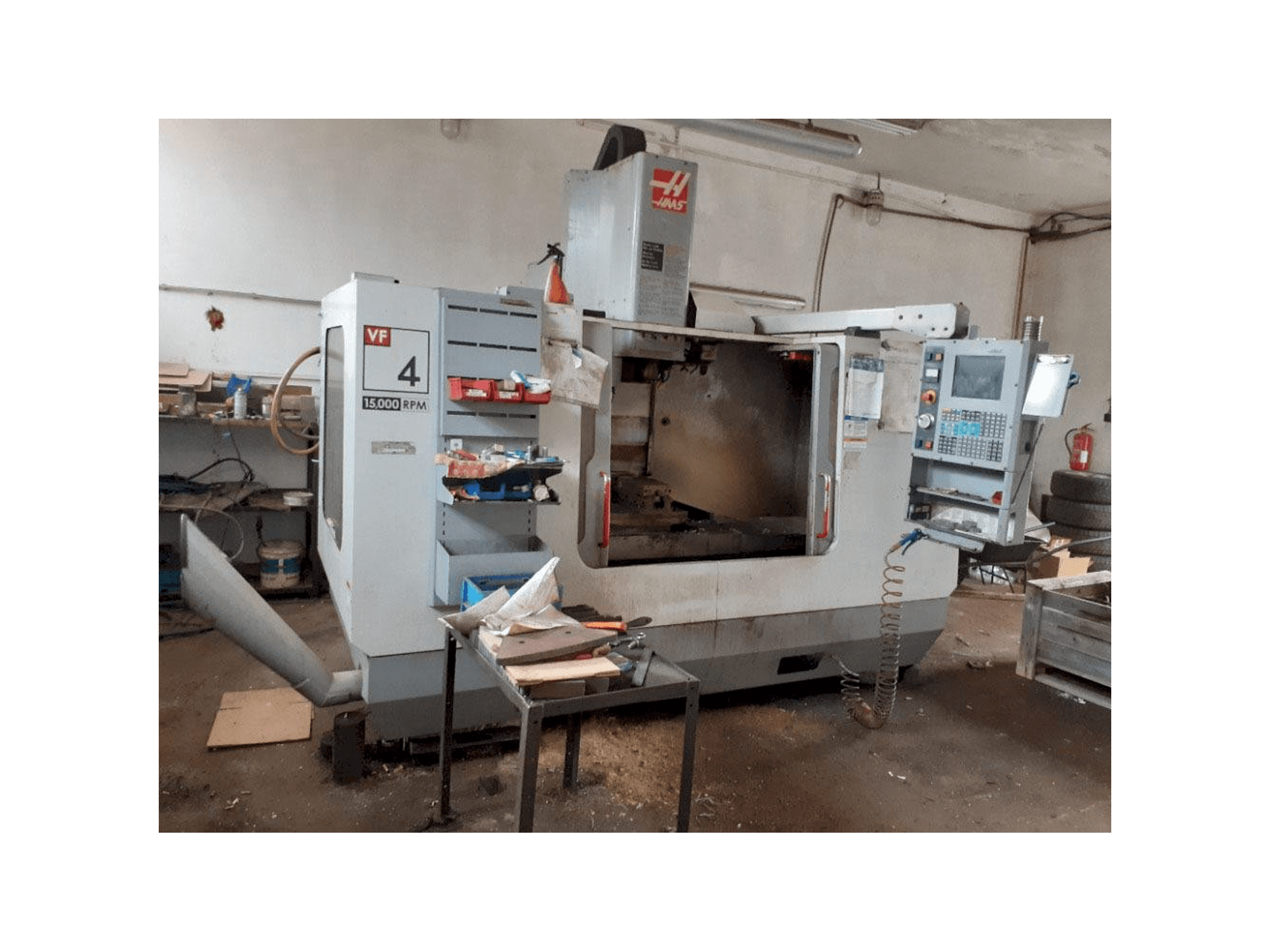 Masina HAAS VF-4 DHE eestvaade