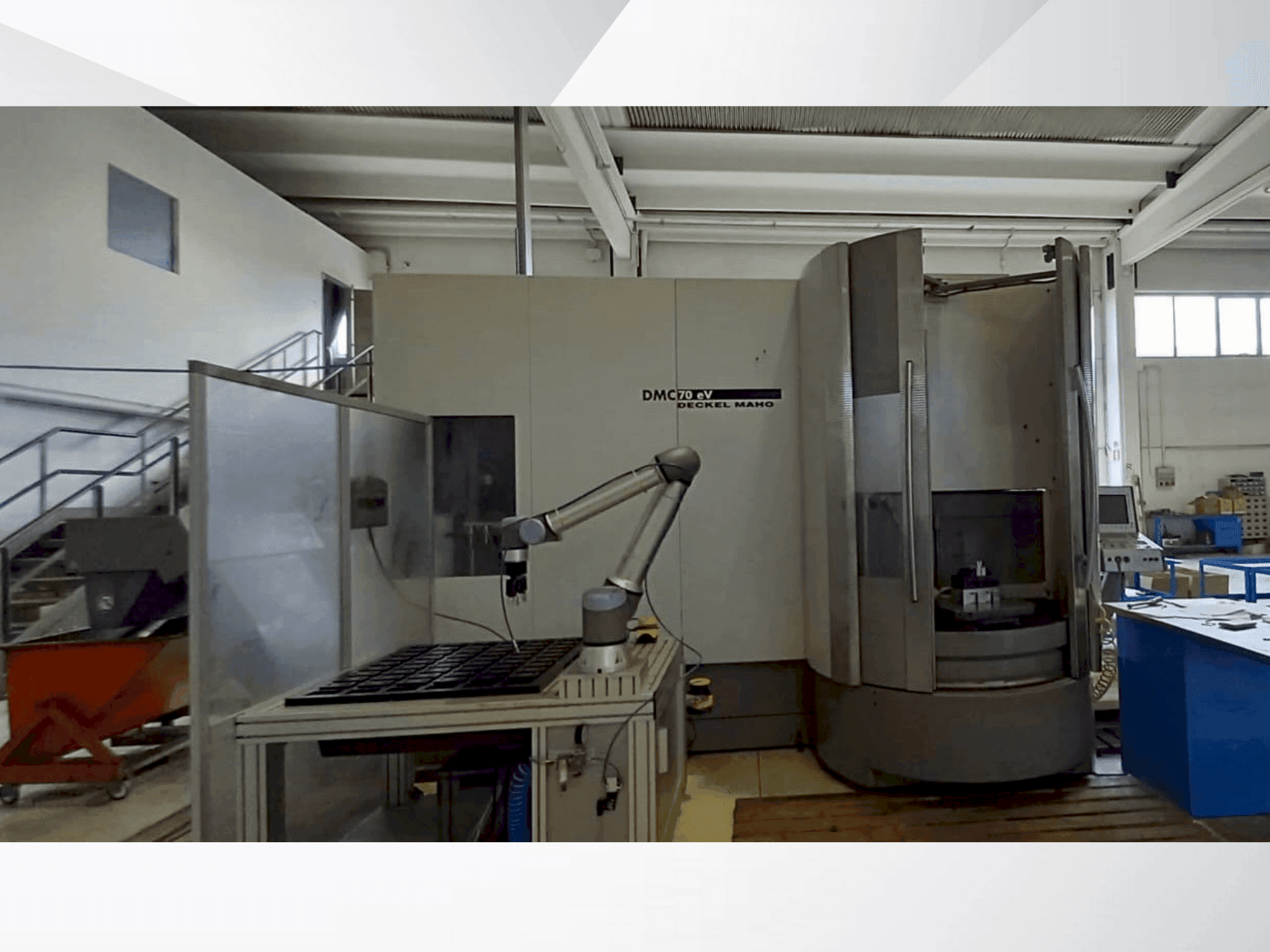 Masina DECKEL MAHO DMC 70 Evo eestvaade