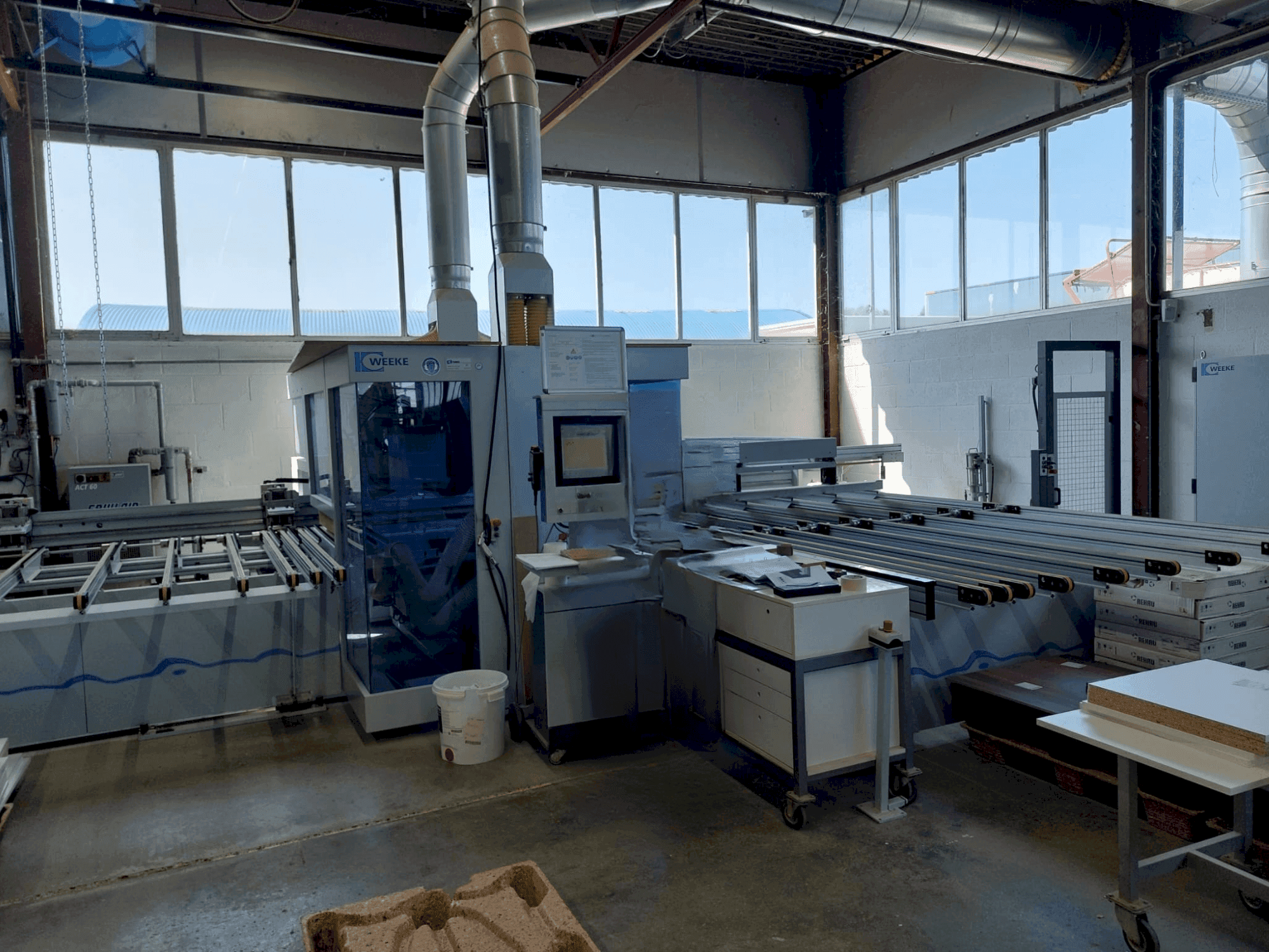 Masina Weeke Optimat BHX 500/D eestvaade