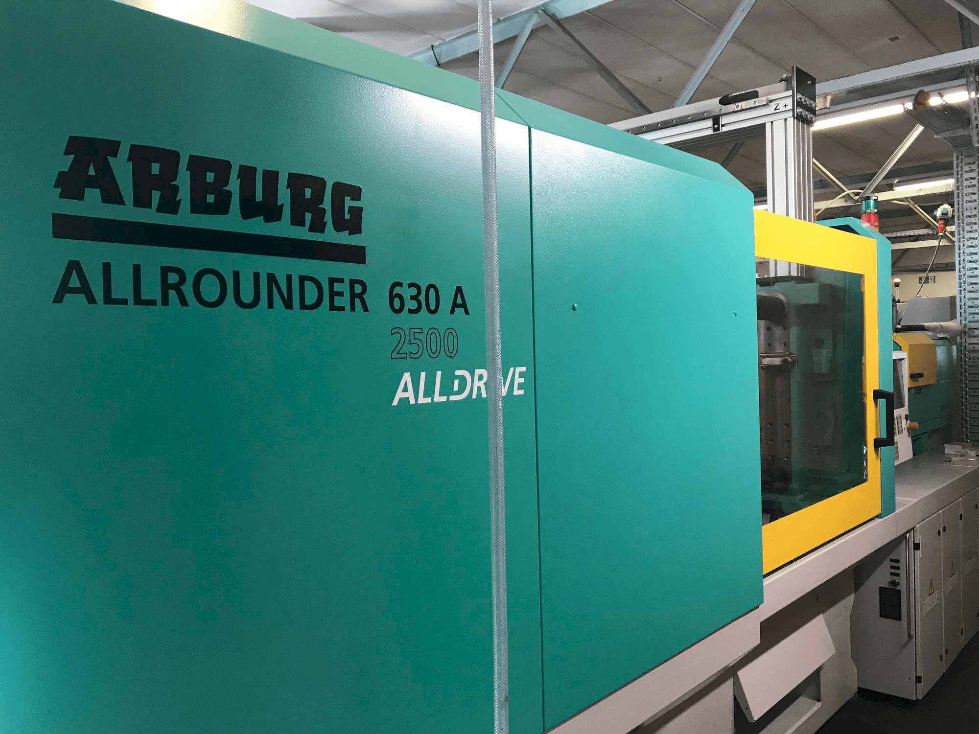 Masina Arburg Allrounder 630 A 2500-800 eestvaade