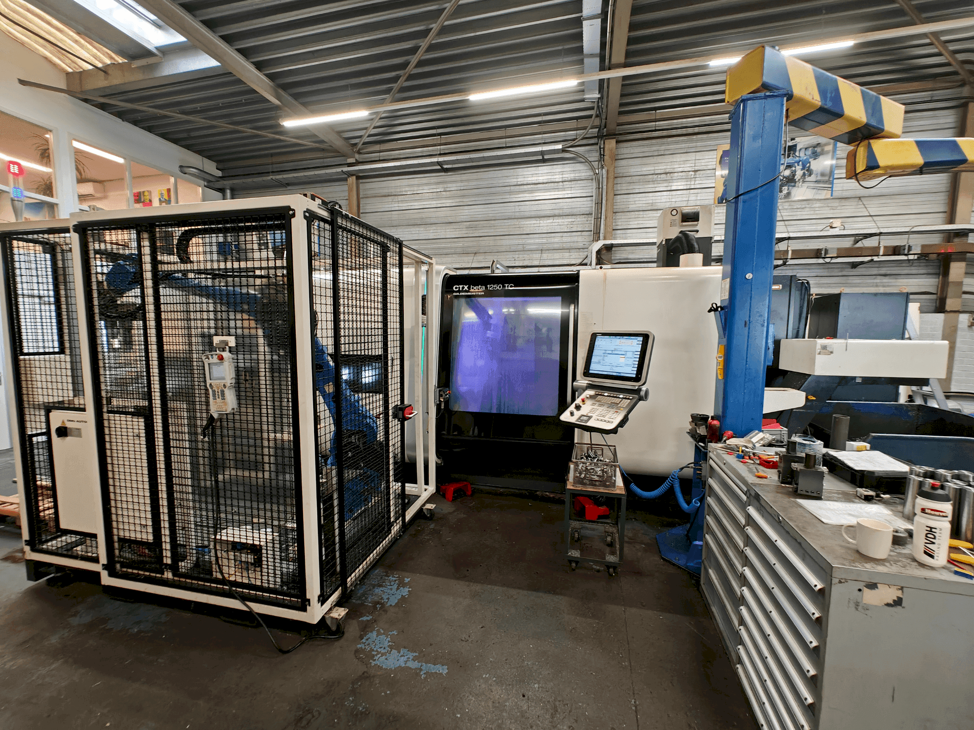 Masina DMG CTX beta 1250 4 A eestvaade