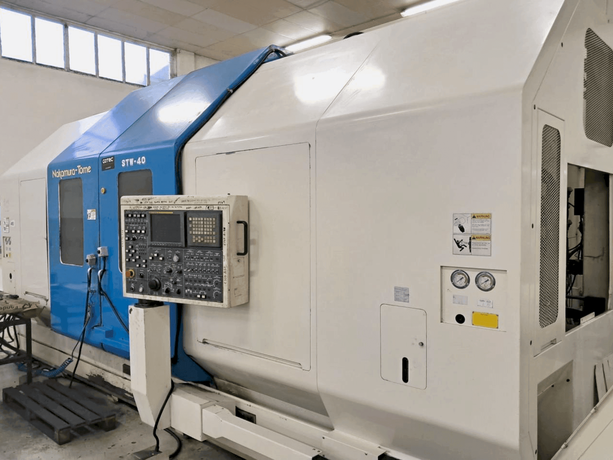 Masina NAKAMURA-TOME STW-40 eestvaade