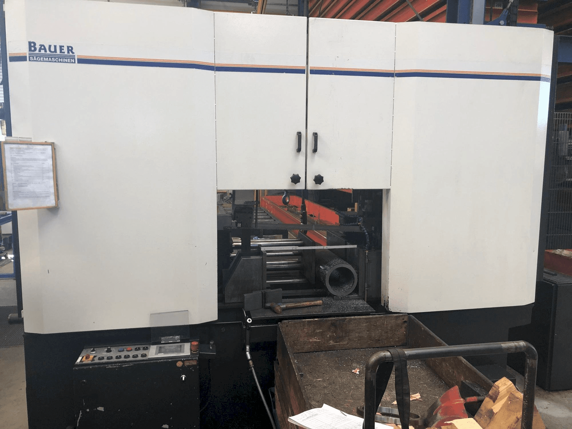 Masina BAUER SA 550 ZA eestvaade