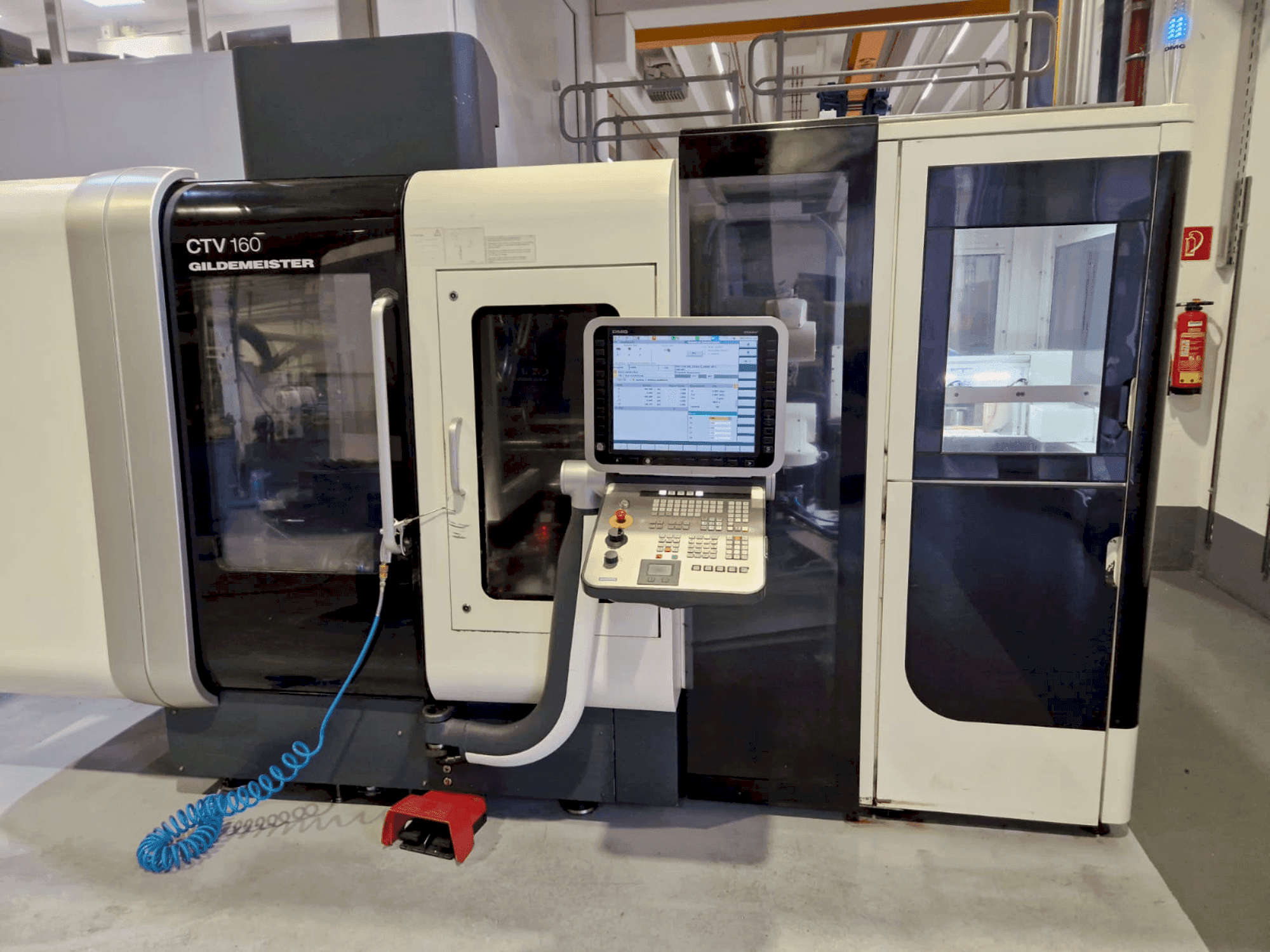 Masina DMG Gildemeister CTV 160 eestvaade