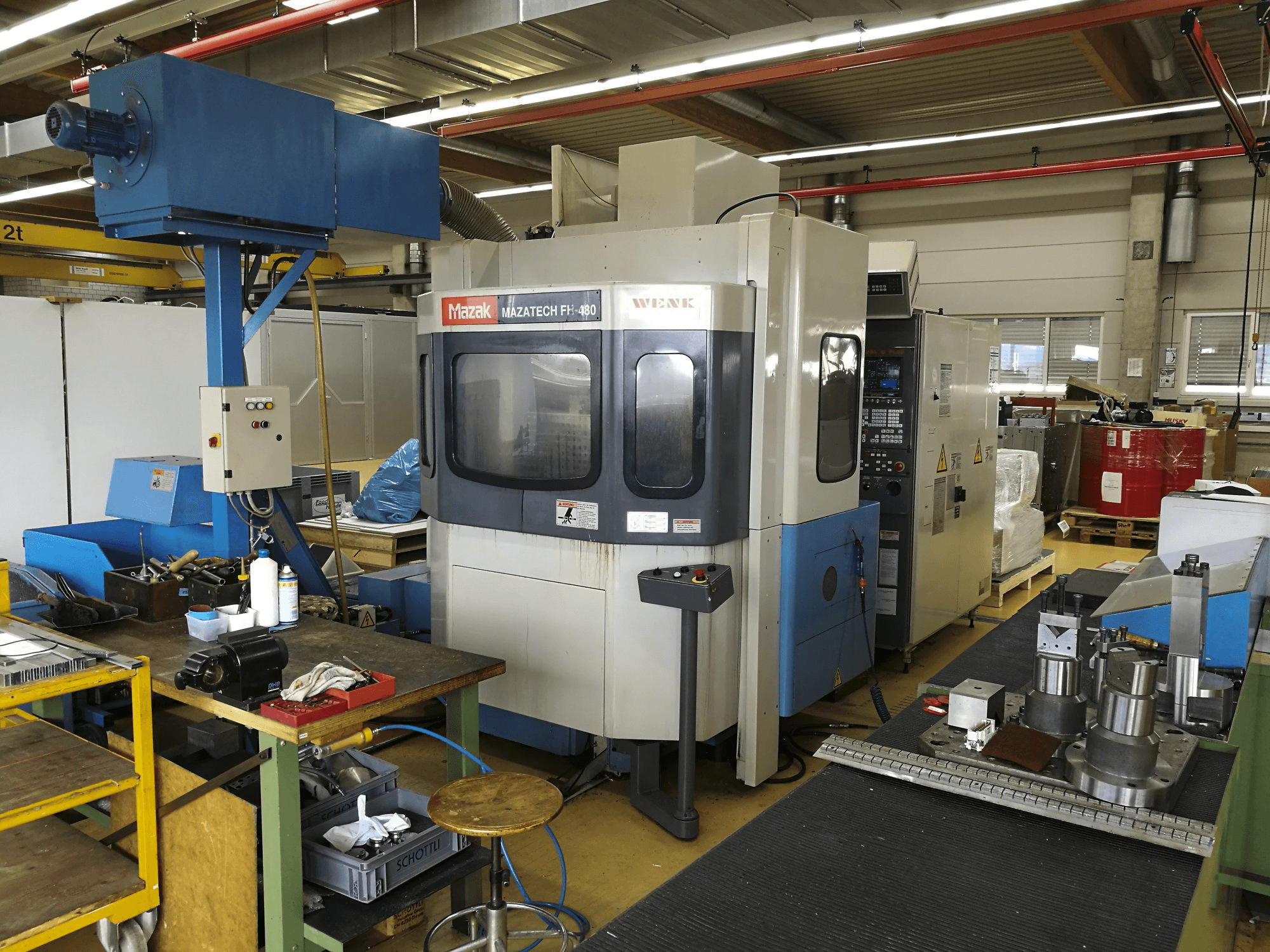Masinavaade Mazak FH-480 paremalt