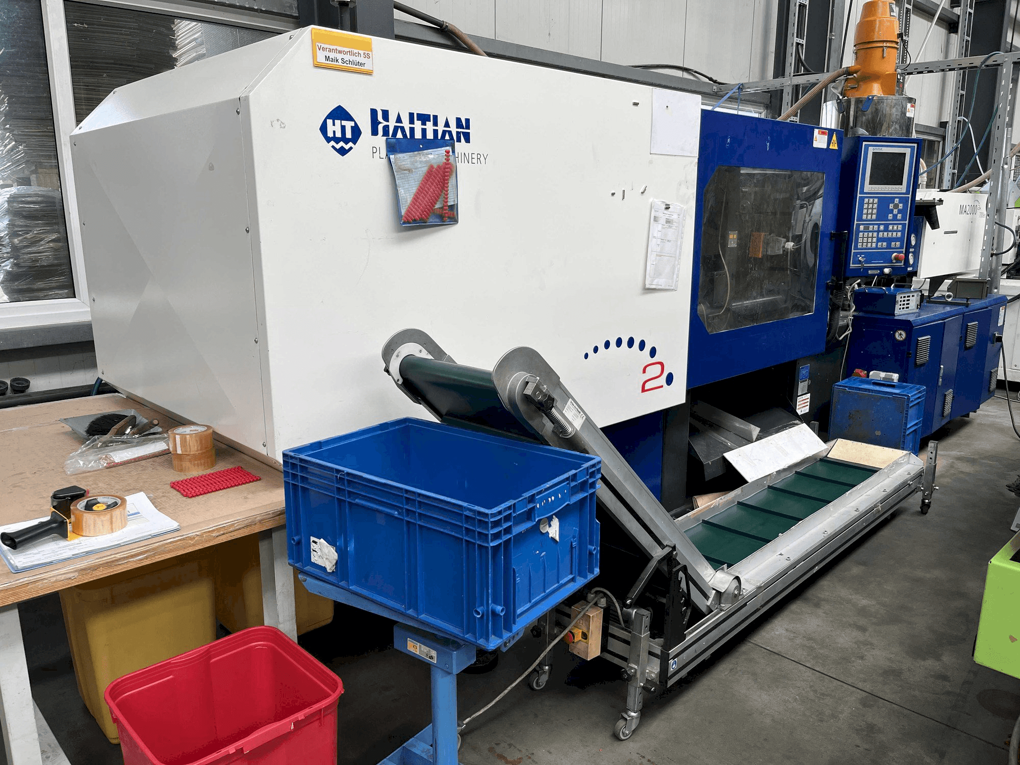 Masina HAITIAN MA2000 II/700eco eestvaade