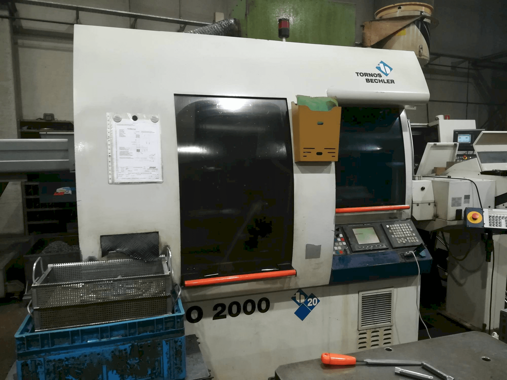 Masina Tornos-Bechler Deco 20 eestvaade