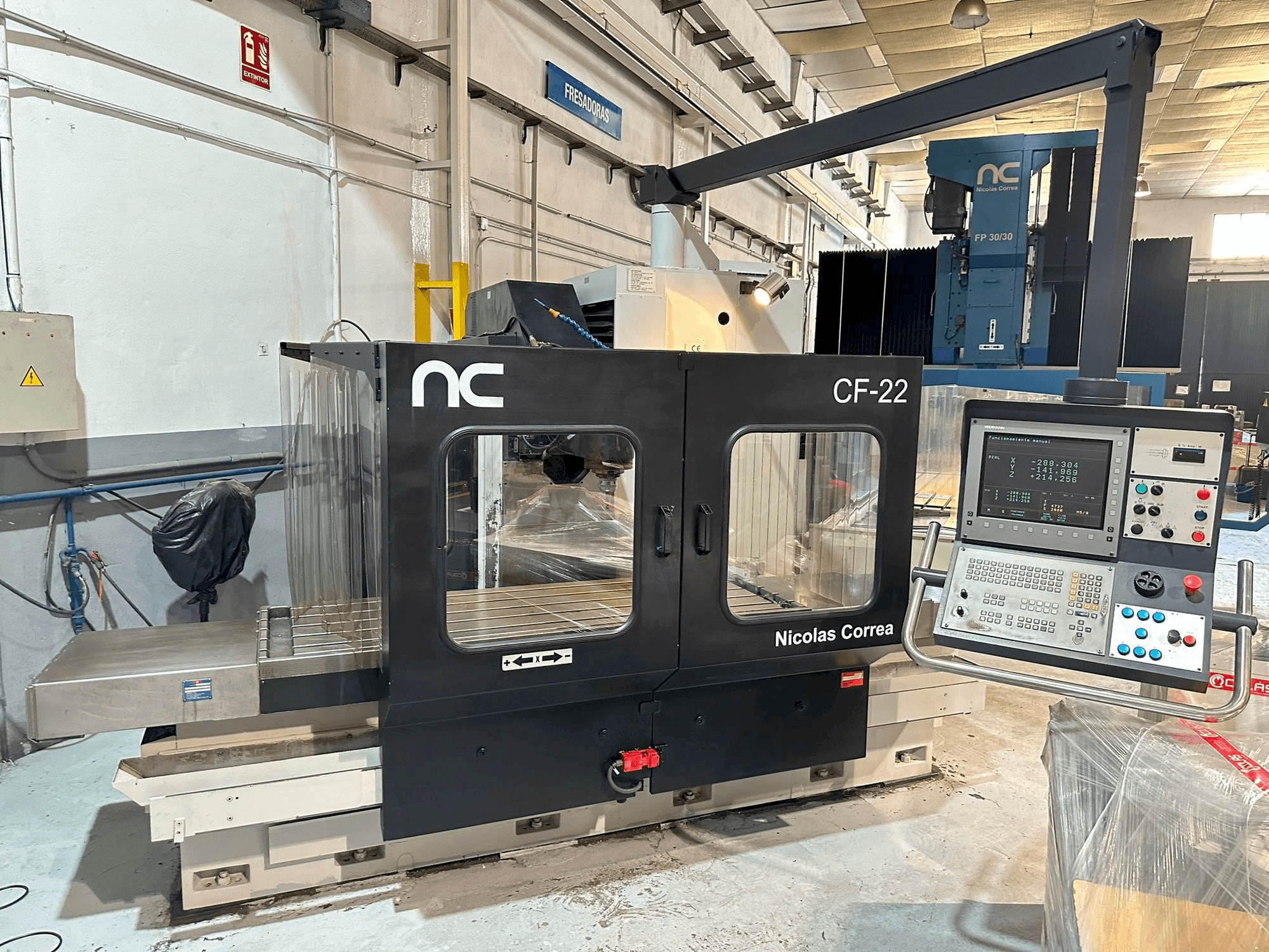 Masina Nicolas Correa CF22/20 eestvaade