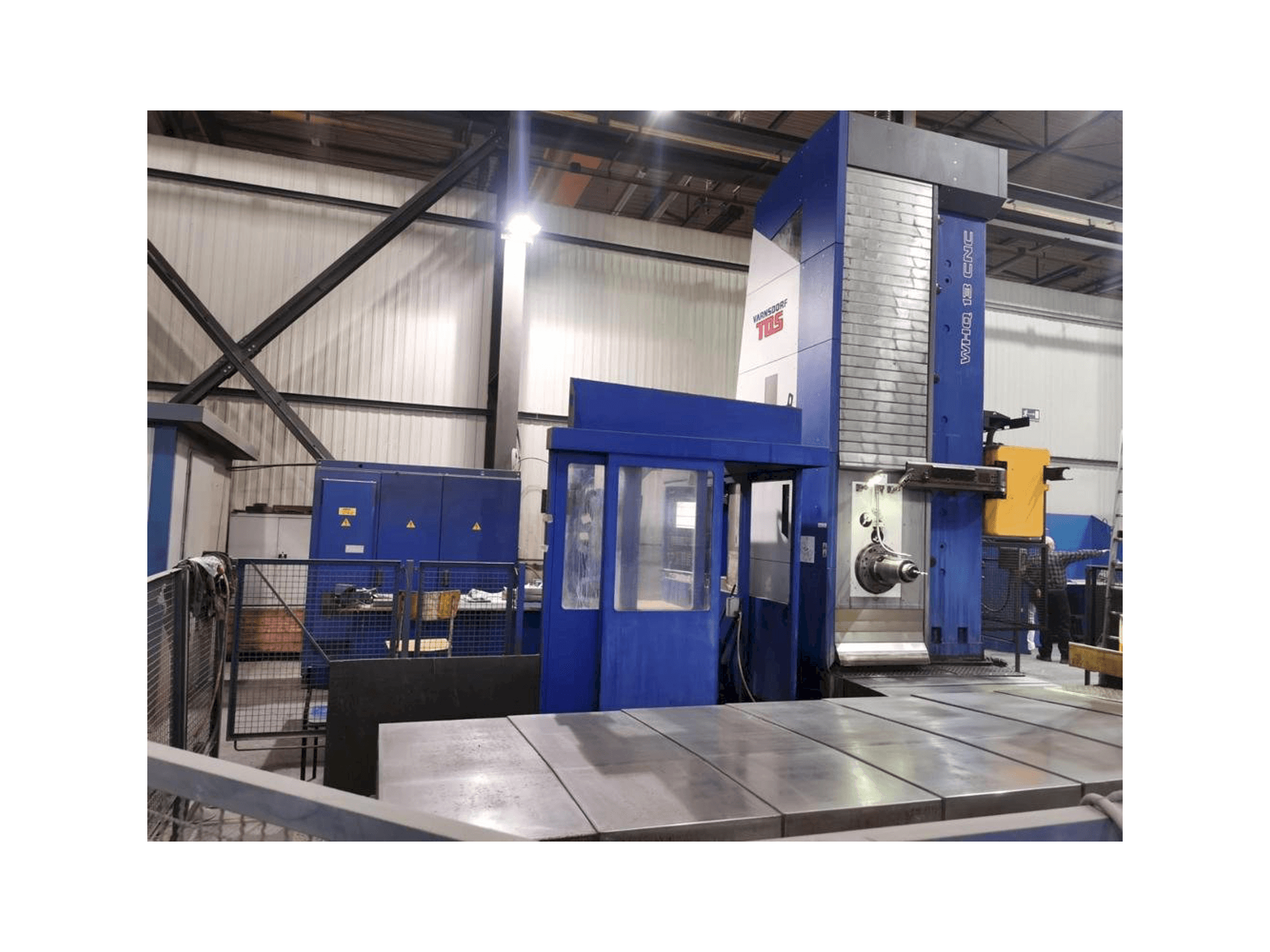 Masina TOS VARNSDORF WHQ 13 CNC eestvaade