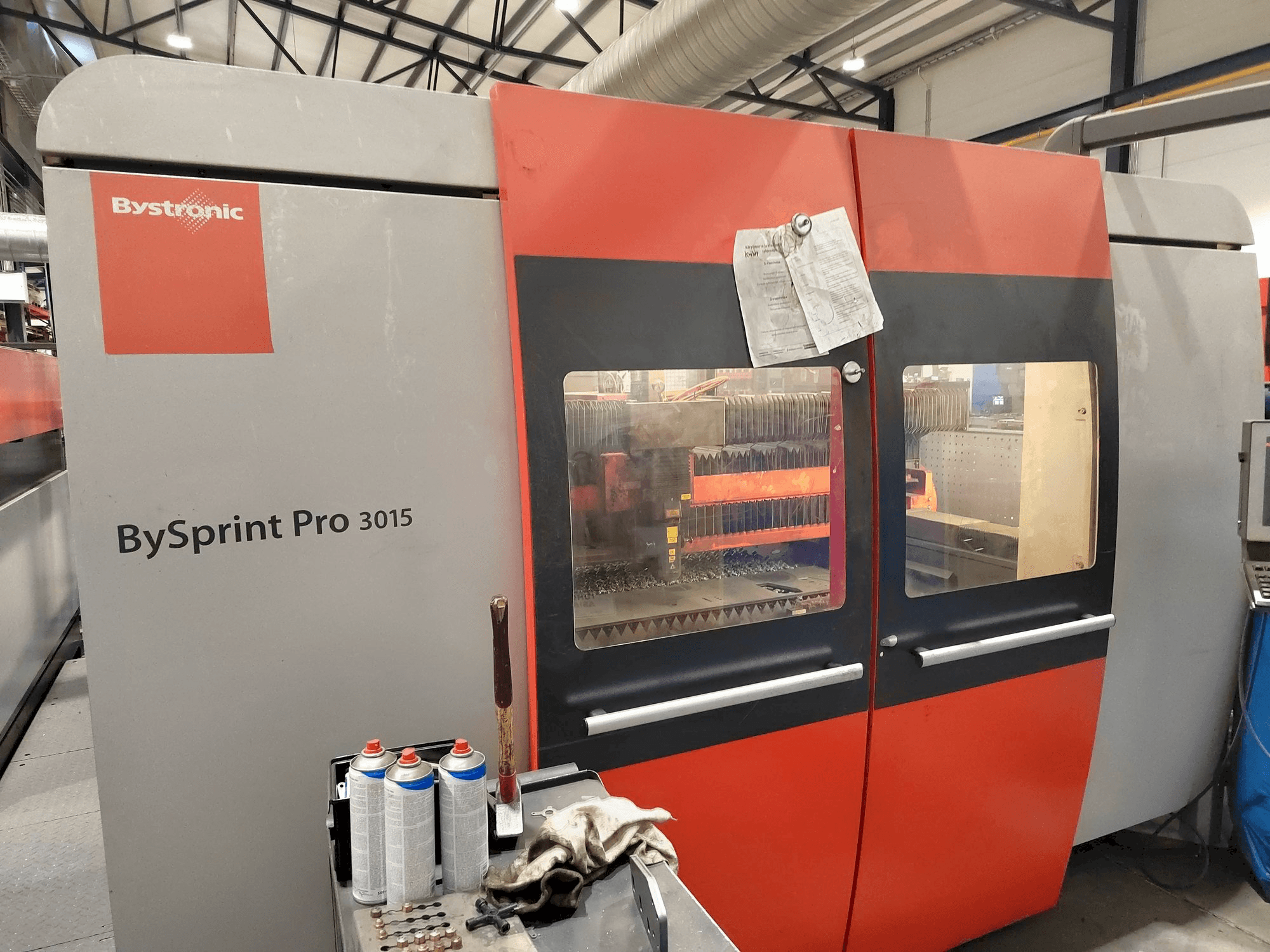Masina Bystronic Bysprint Pro 3015 eestvaade