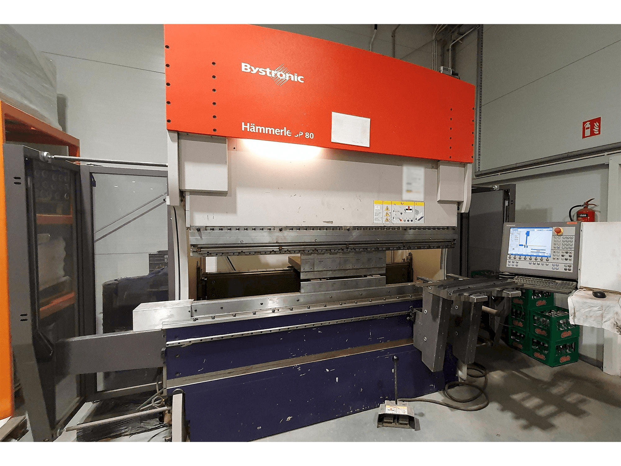 Masina Bystronic 3P 80/210 eestvaade