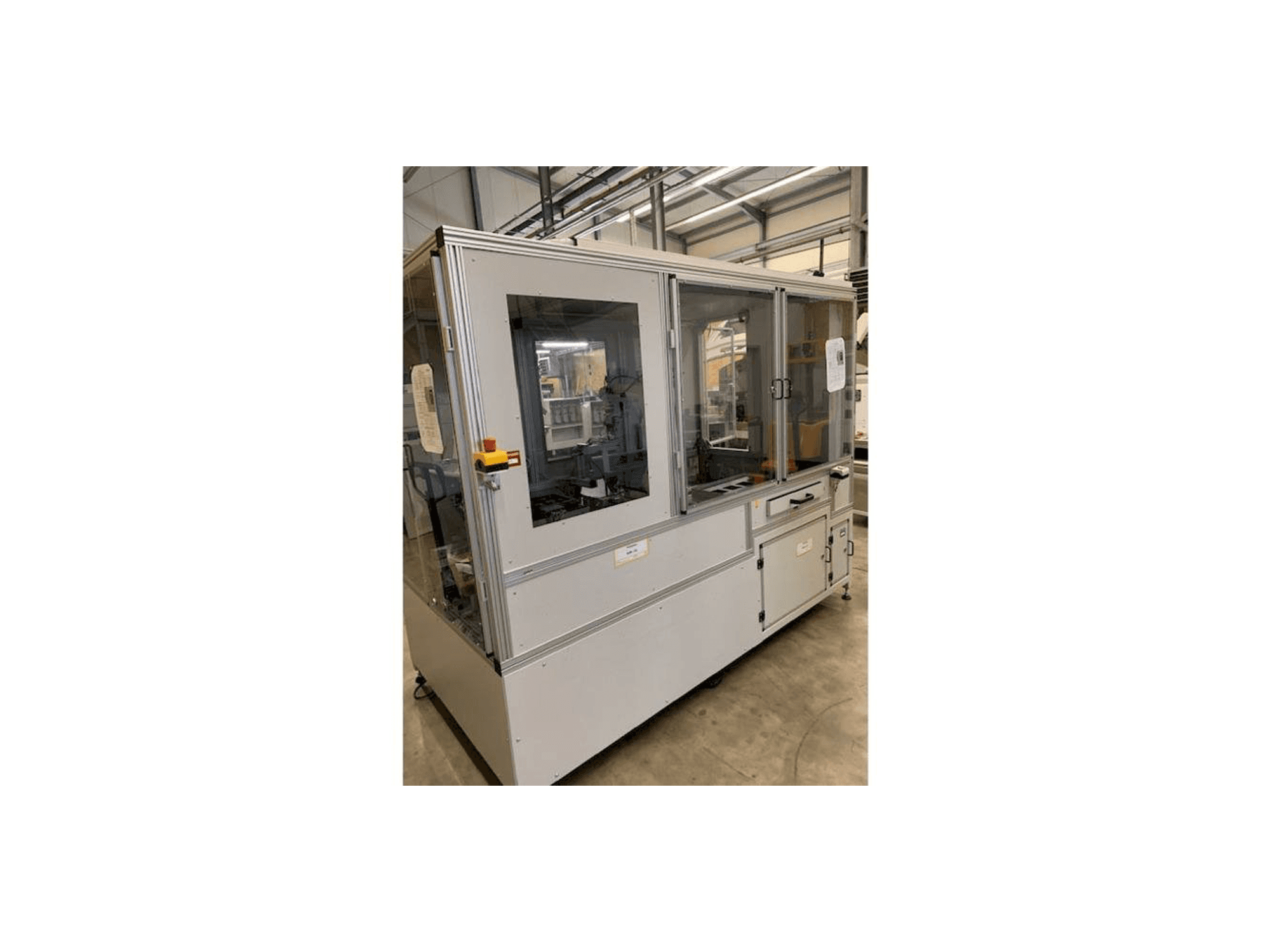 Masina SEHO Robot cell sorting station vasaku külje vaade